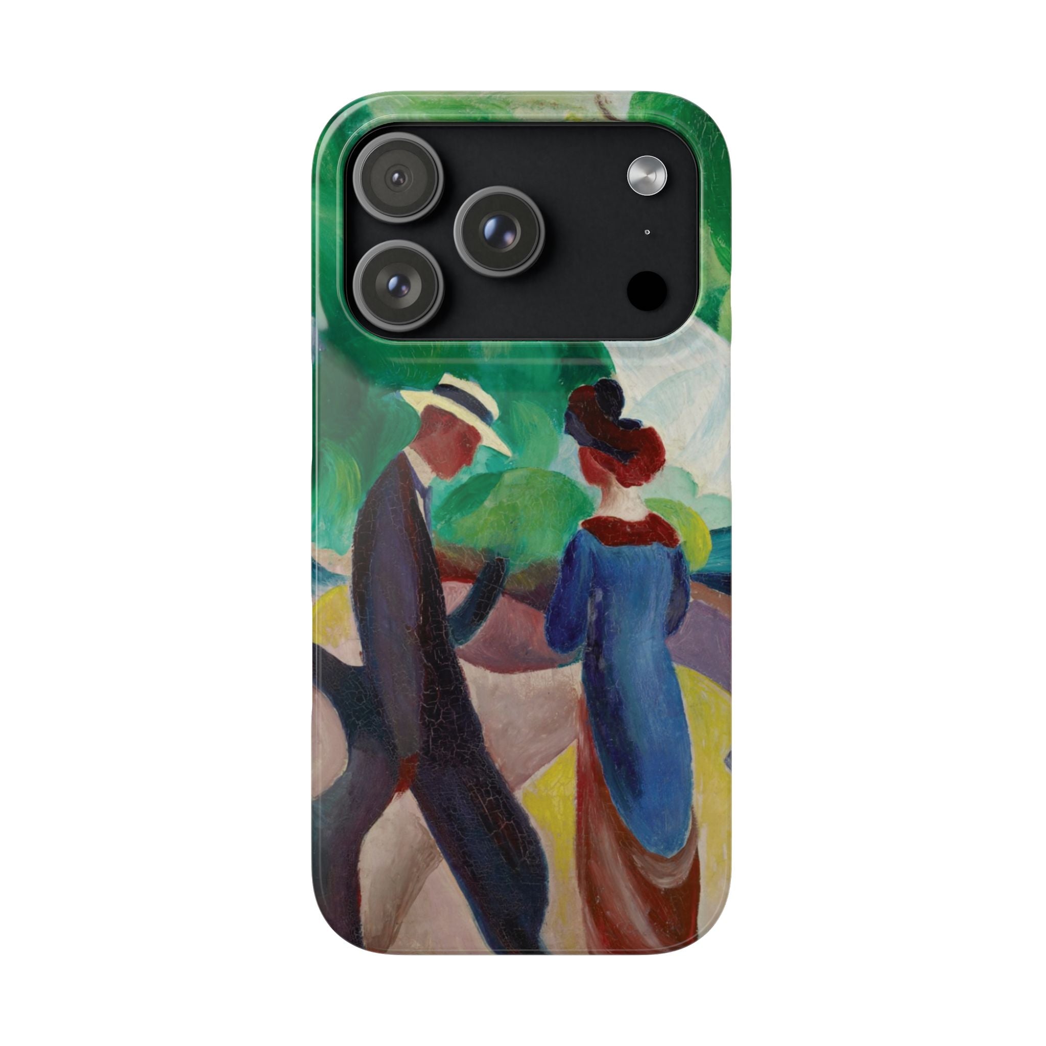Promenade by August Macke - iPhone Slim Case