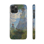 Madame Monet and Her Son by Claude Monet - iPhone Slim Case