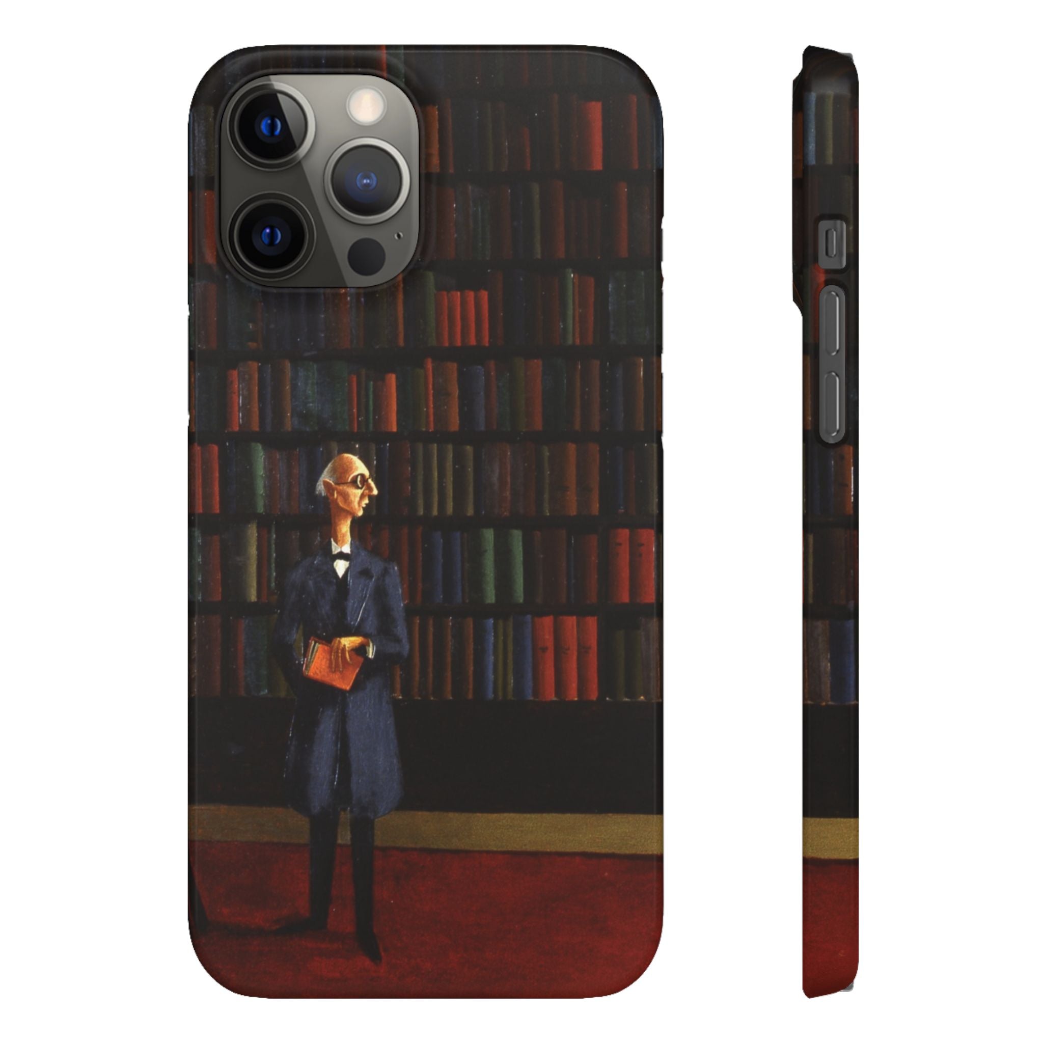 The Library by Franz Sedlacek - iPhone Slim Case