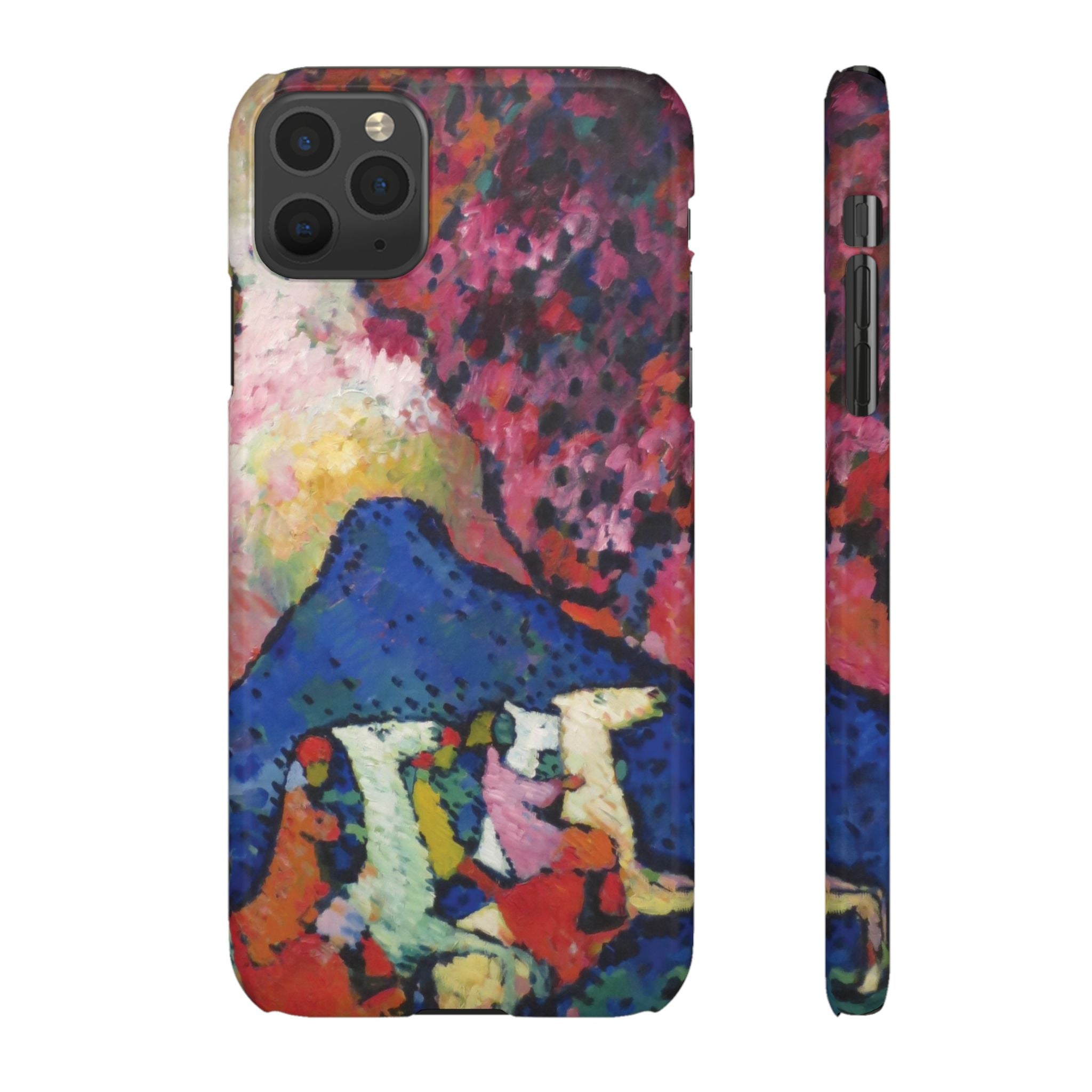 Blue Mountain by Vasily Kandinsky - iPhone Slim Case