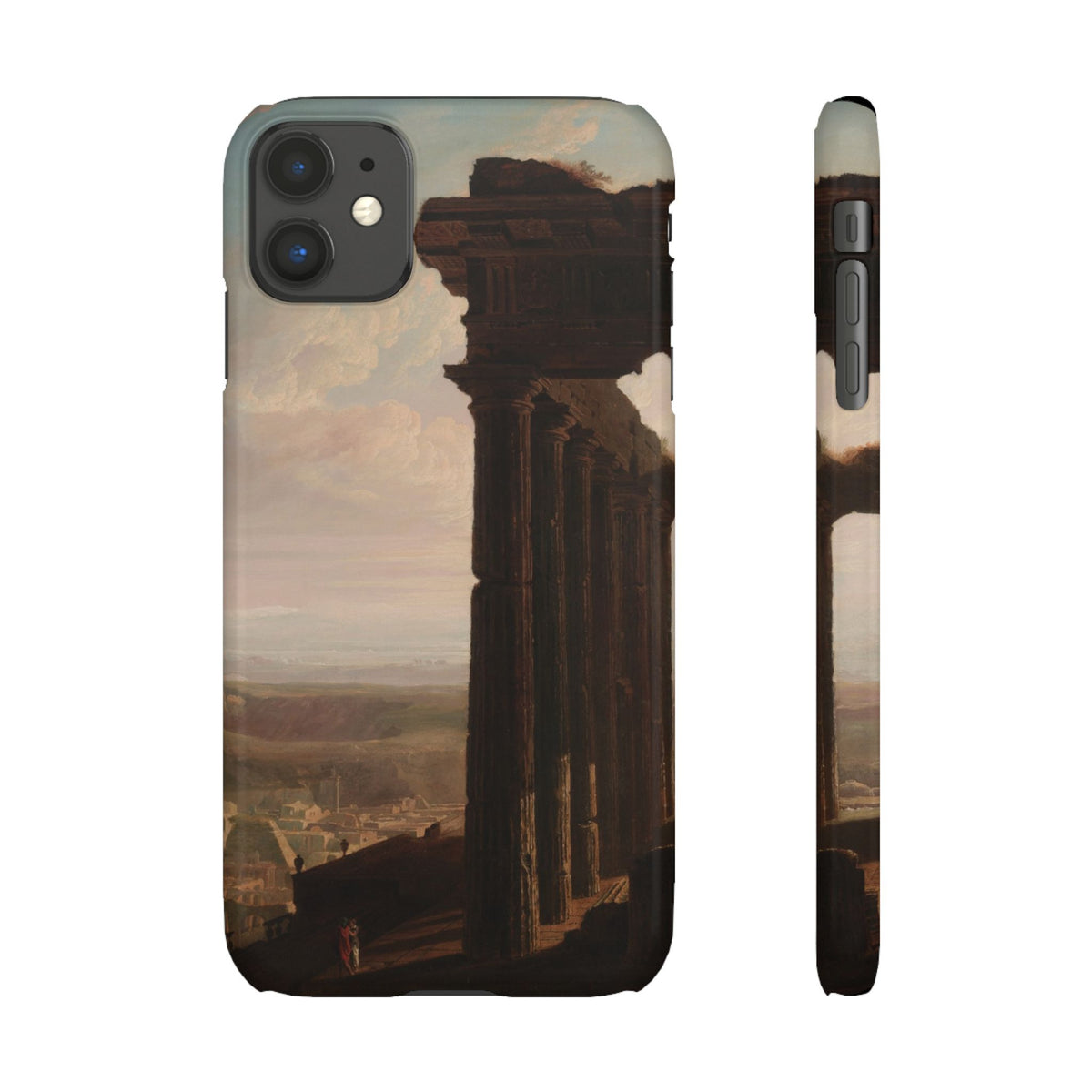 Ruins of an Ancient City by John Martin - iPhone Slim Case