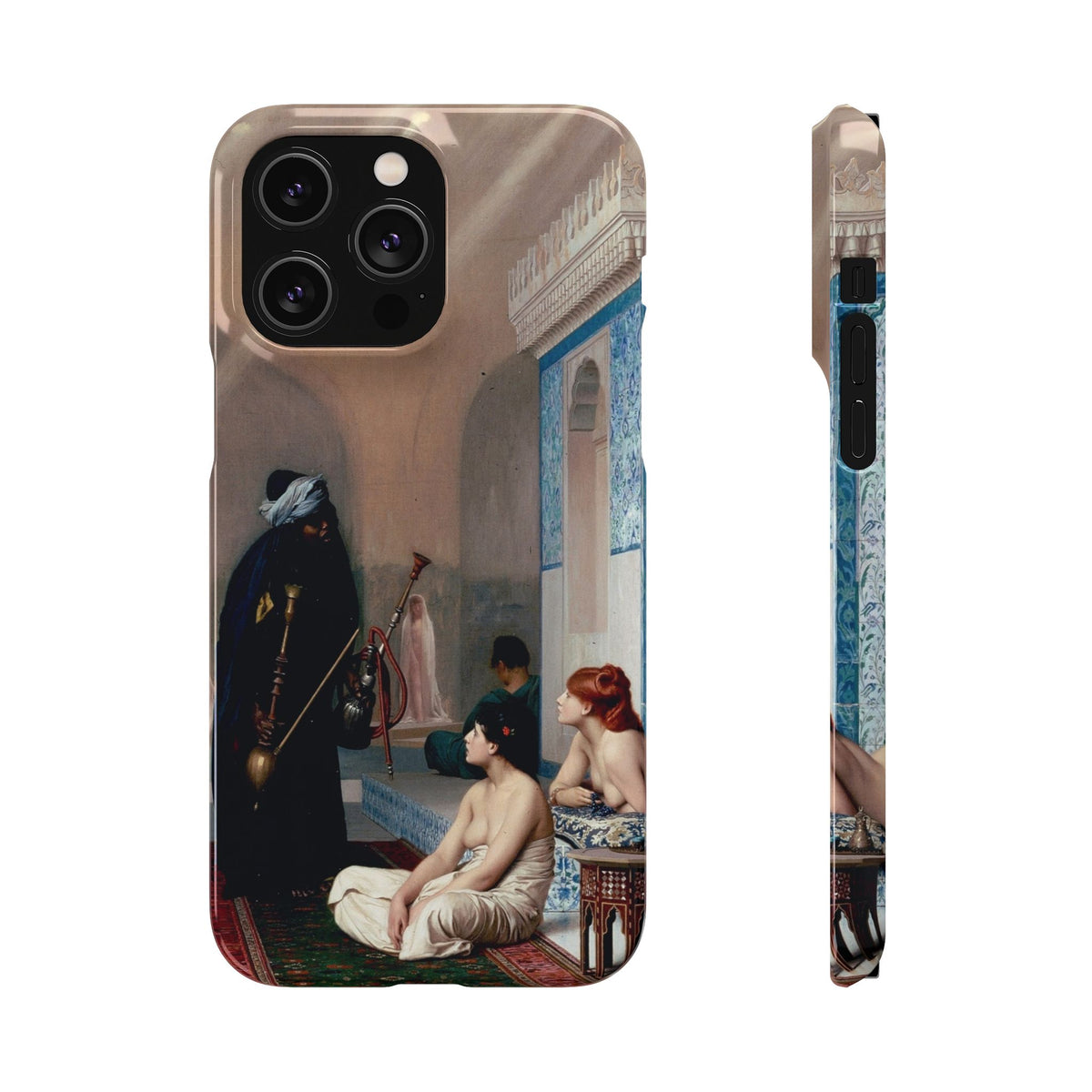 Pool in a Harem by Jean-Leon Gerome - iPhone Slim Case