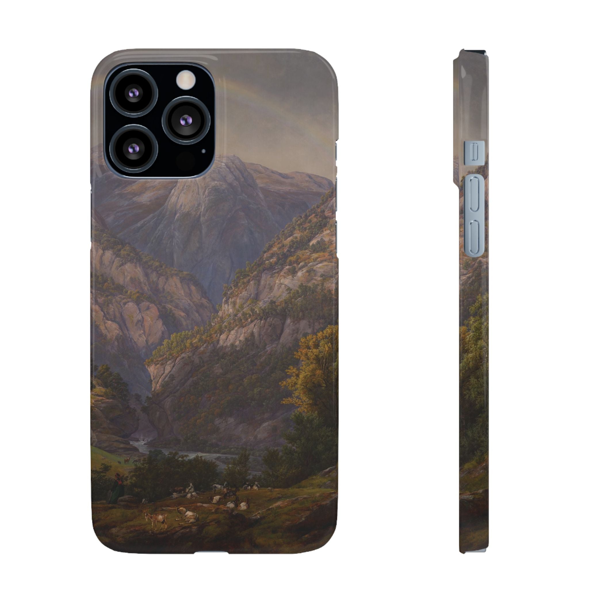 View from Stalheim by Johan Dahl - iPhone Slim Case