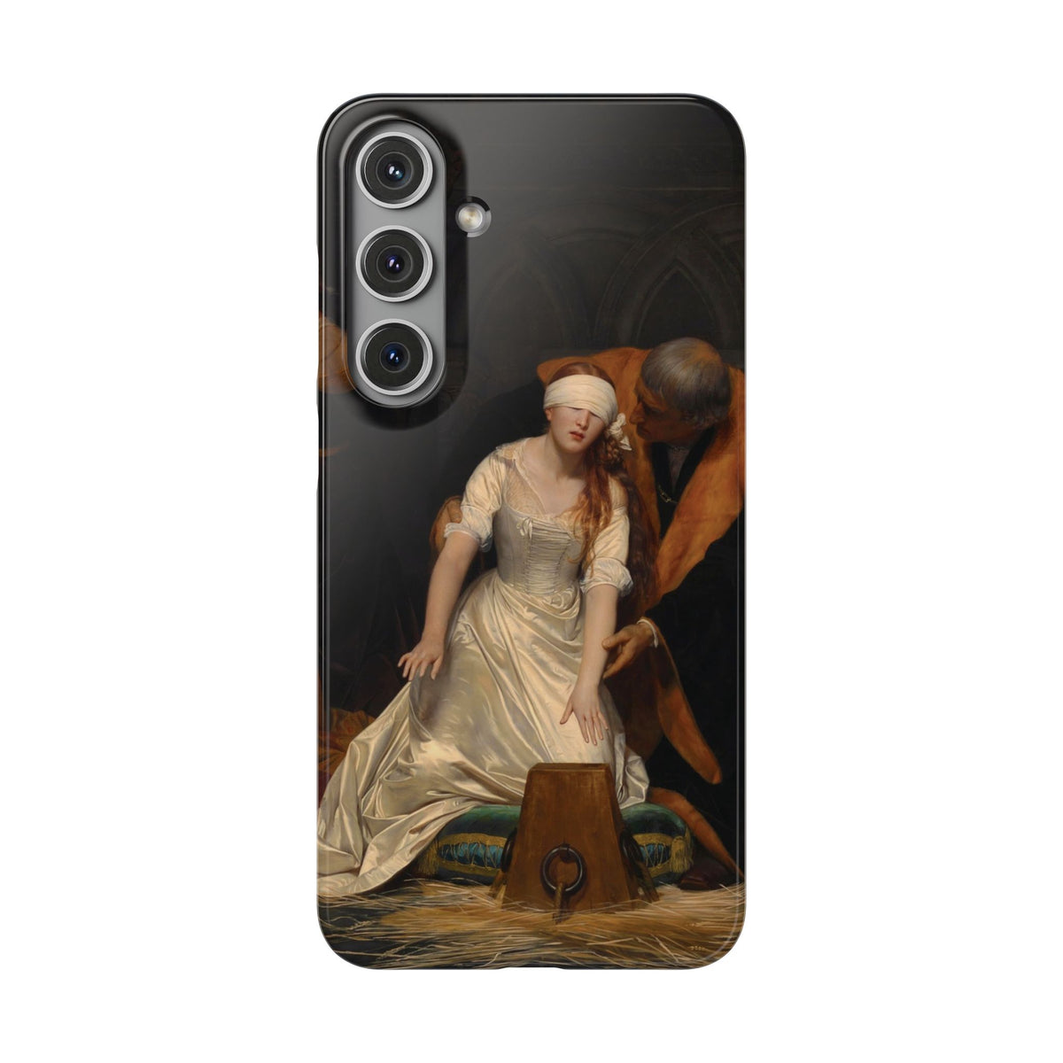 The Execution of Lady Jane Grey by Paul Delaroche - Samsung Slim Case