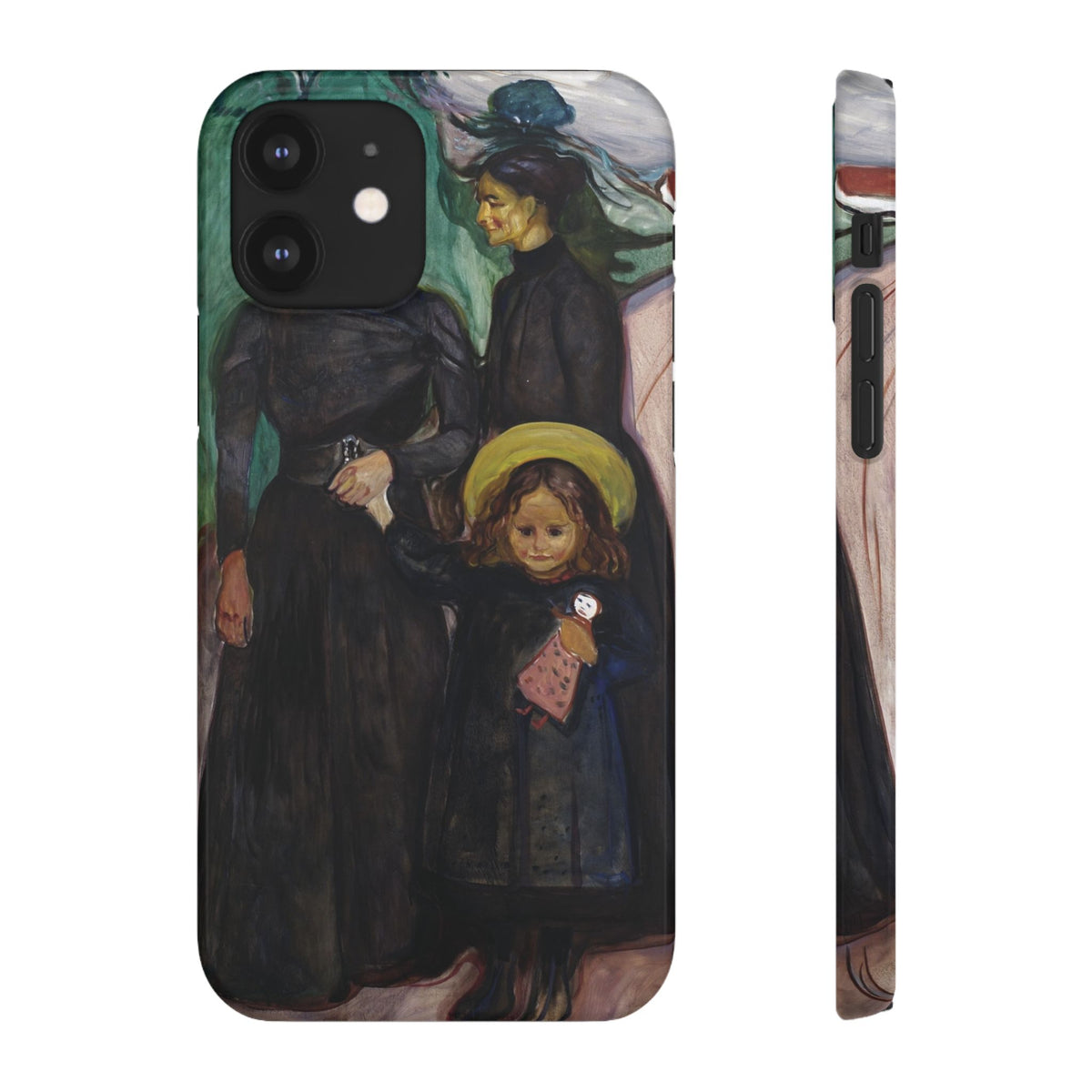 The Family by Edvard Munch - iPhone Slim Case