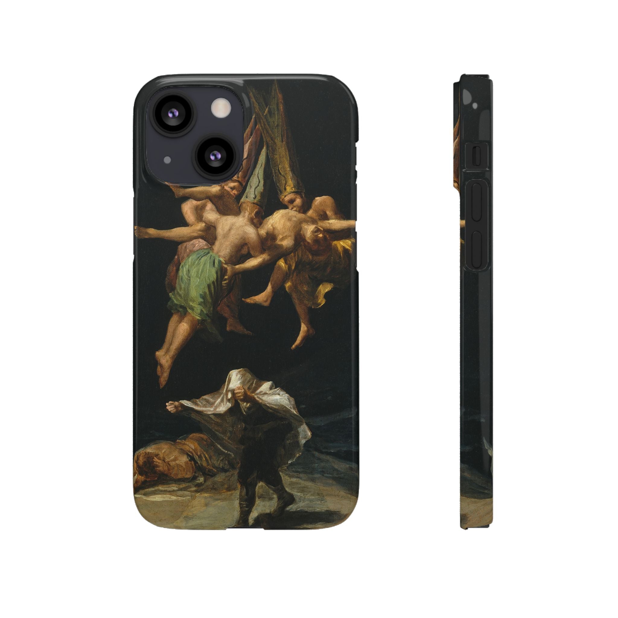 Witches’ Flight by Francisco de Goya - iPhone Slim Case