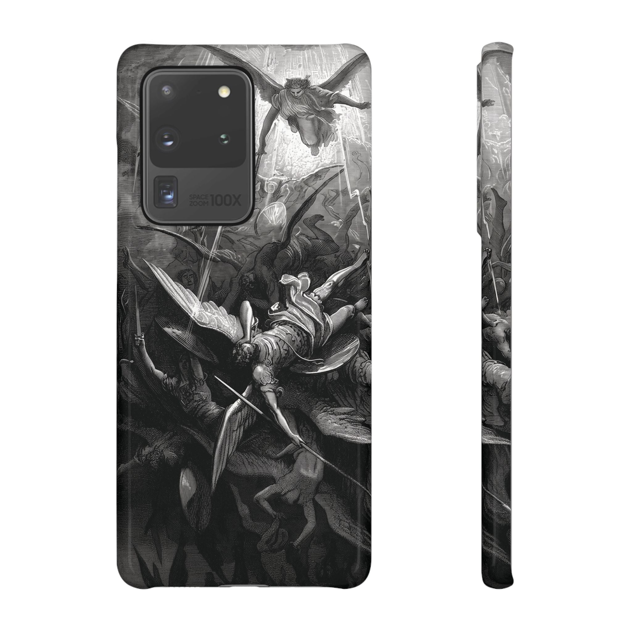 Paradise Lost |The Battle in Heaven by Gustave Doré - Samsung Slim Case