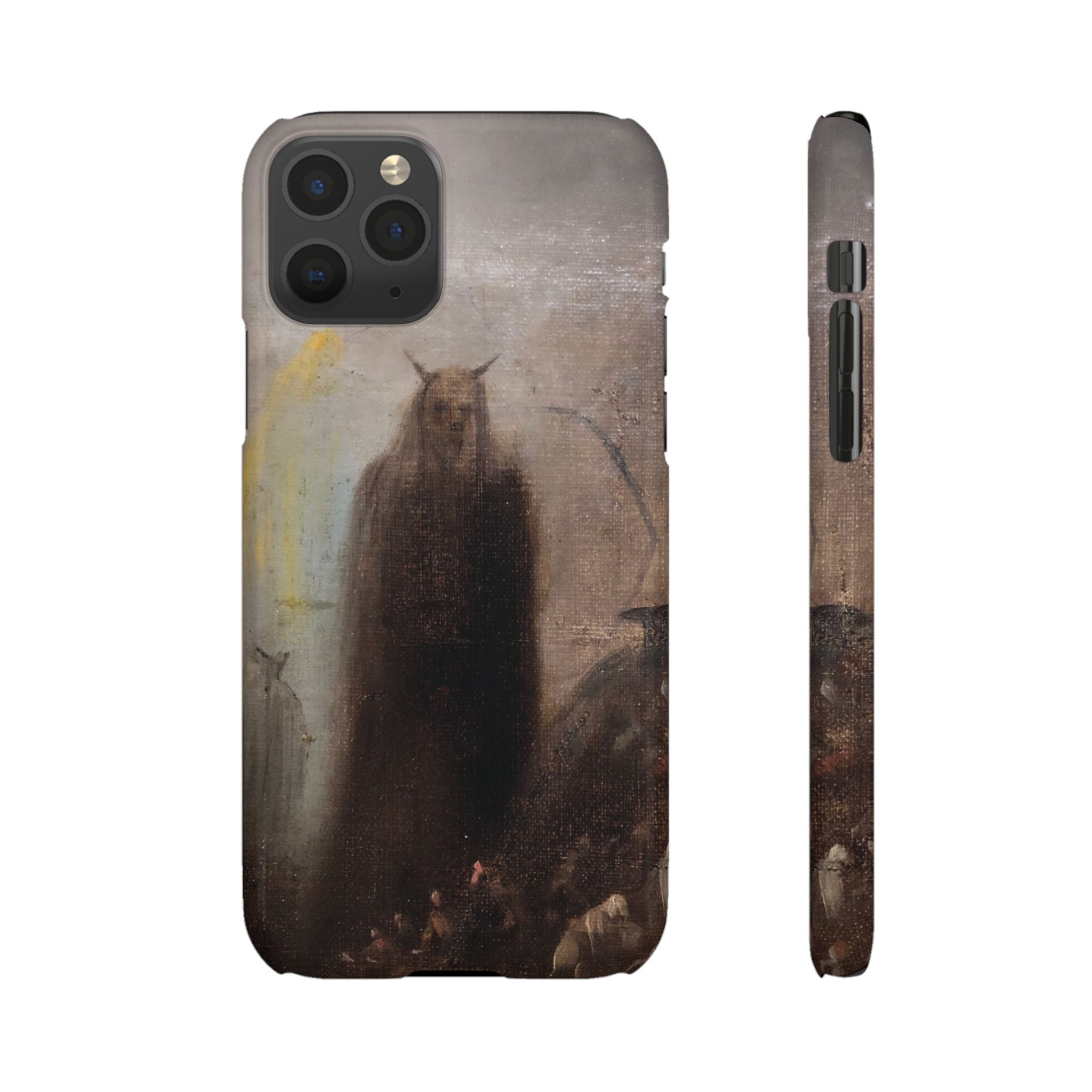 Ghostly Vision by Francisco Goya - iPhone Slim Case
