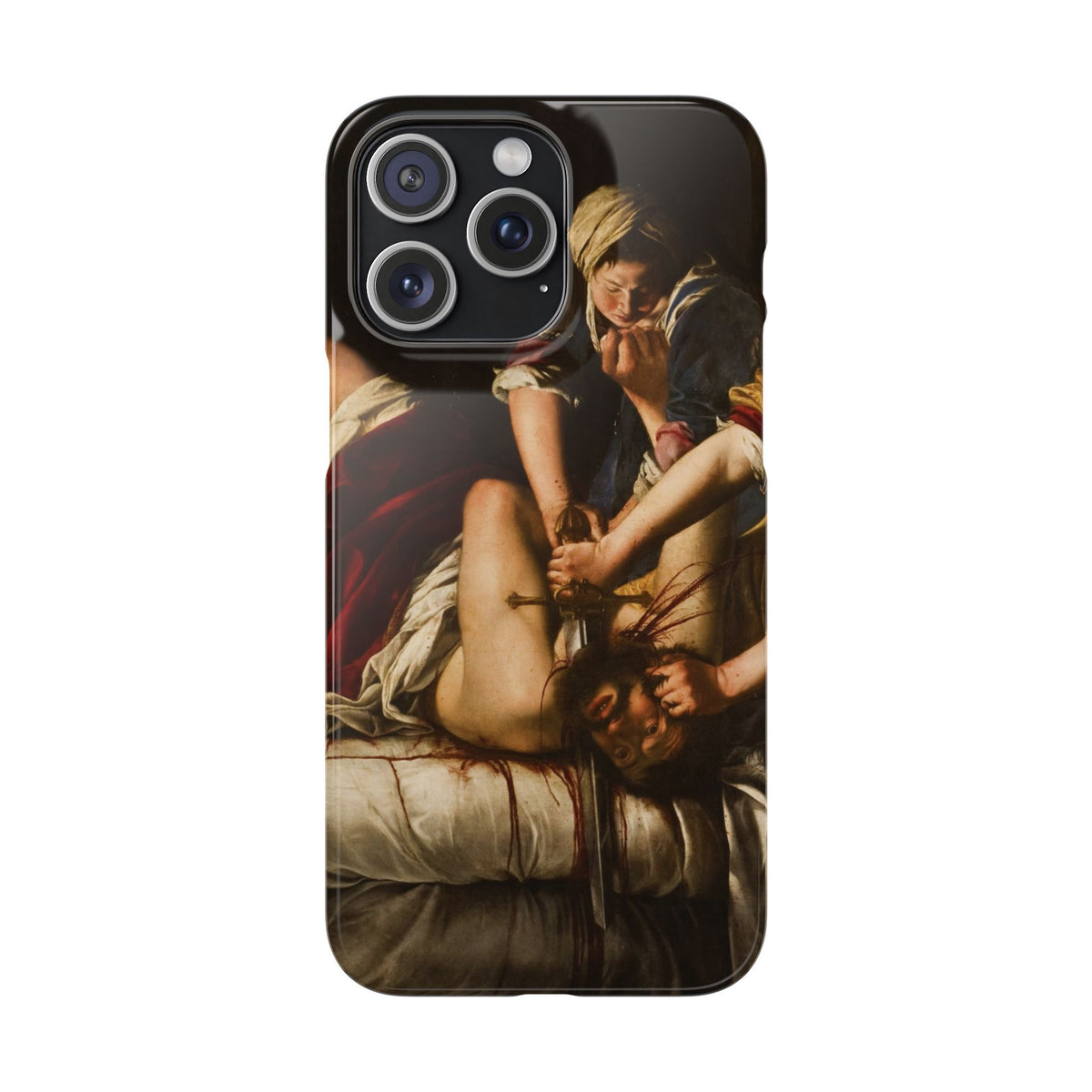 Judith Slaying Holofernes by Artemisia Gentileschi - iPhone Slim Case