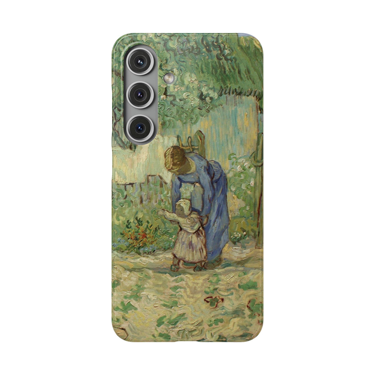 First Steps after Millet by Vincent van Gogh - Samsung Slim Case