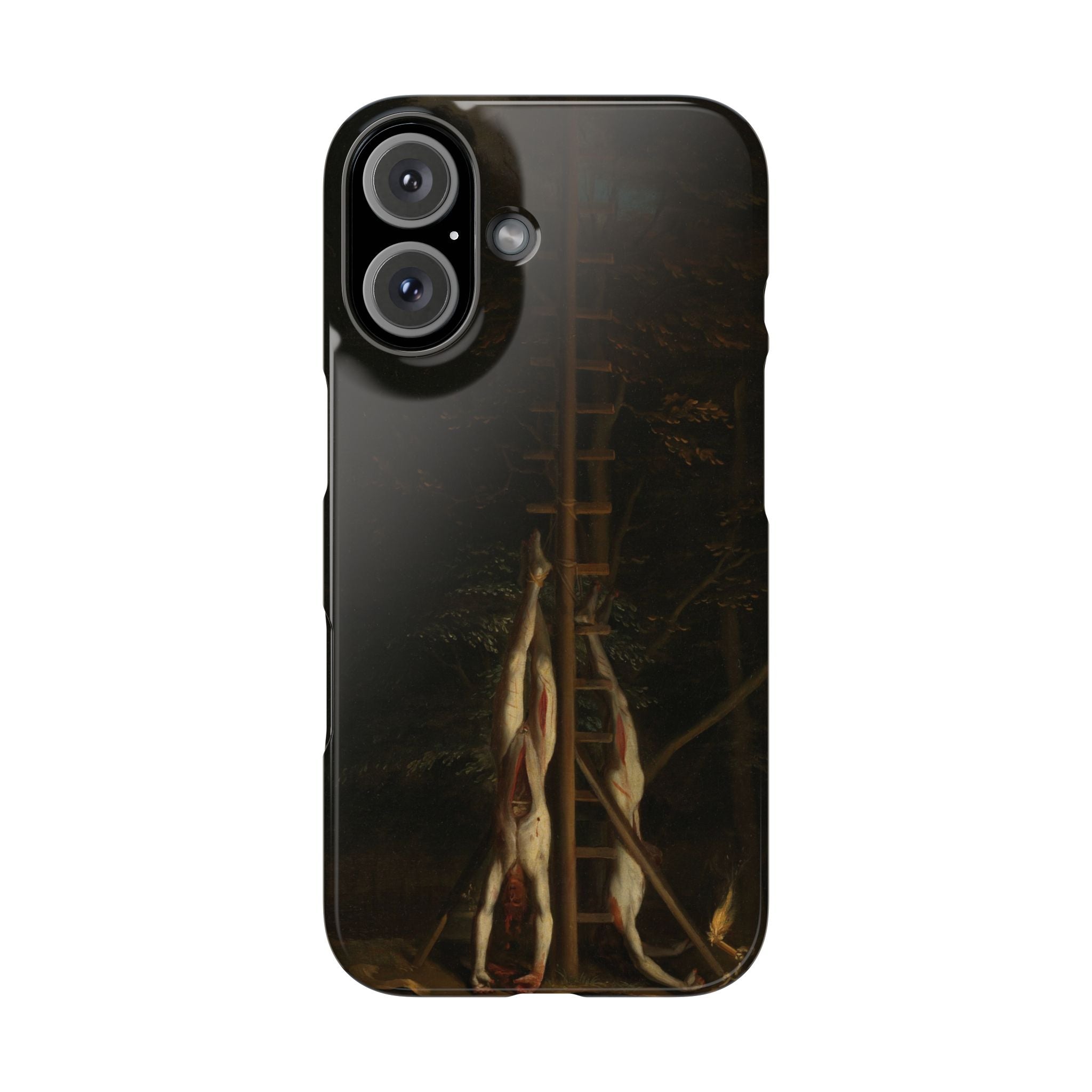 The Corpses of the De Witt Brothers by Jan de Baen - iPhone Slim Case