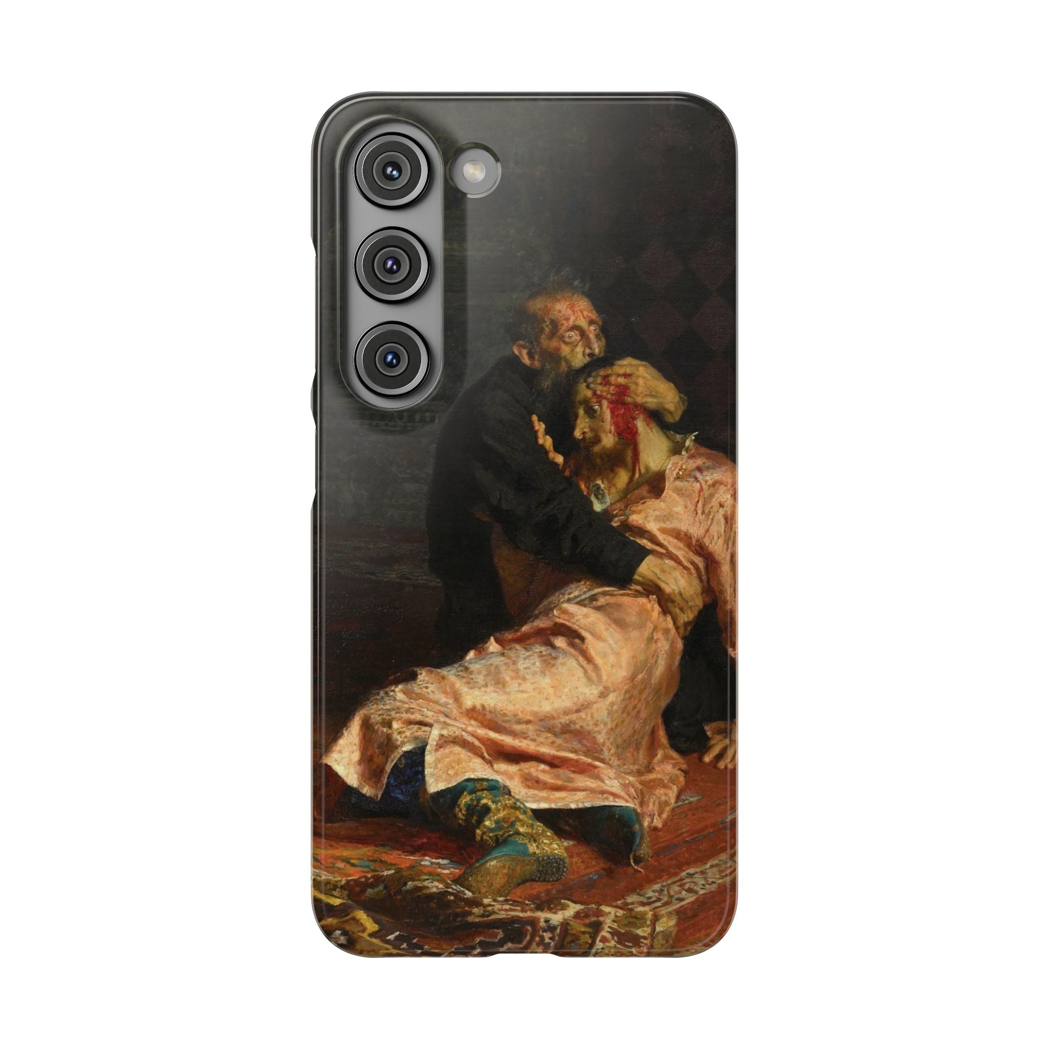 Ivan the Terrible and His Son by Ilya Repin - Samsung Slim Case