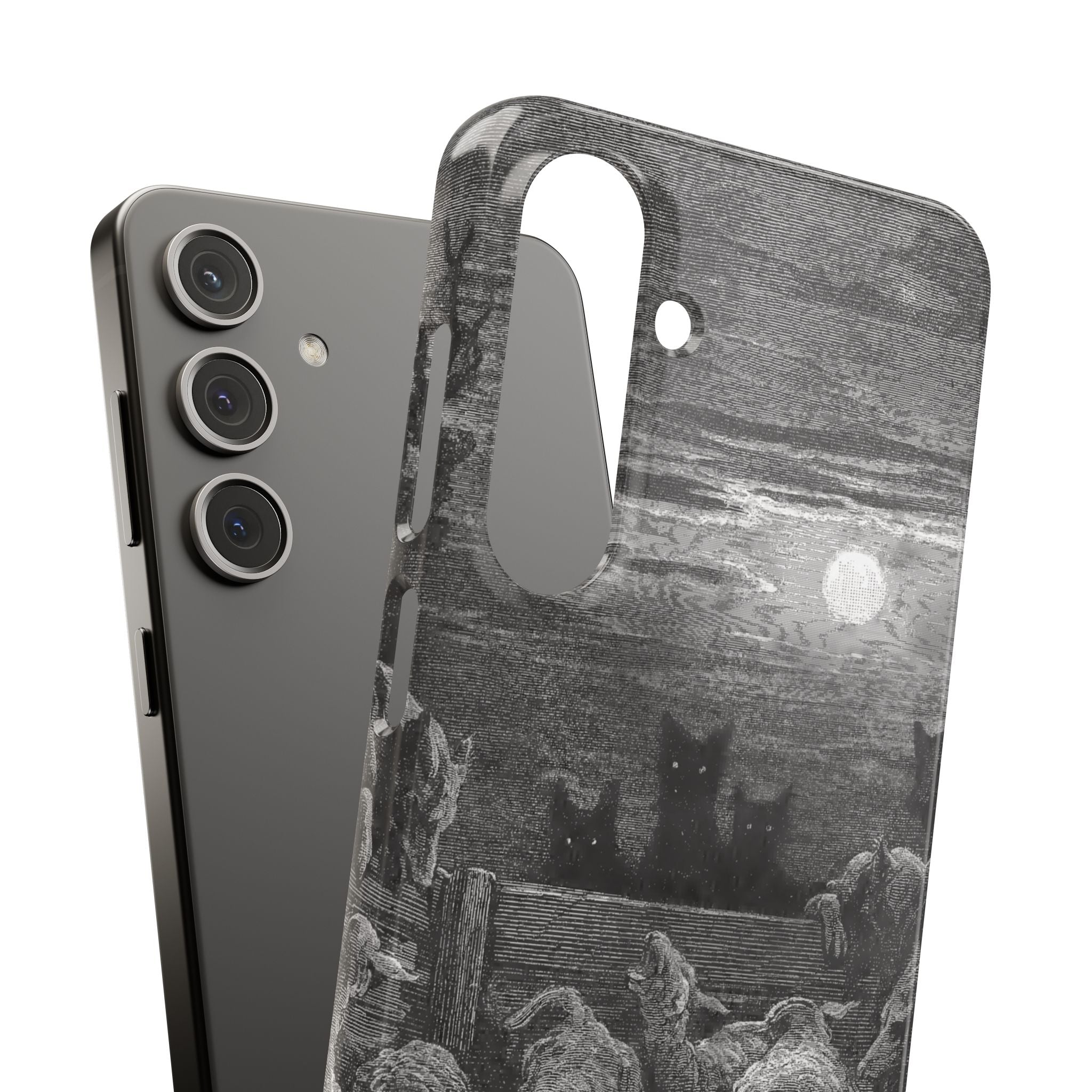 The Wolves and The Sheep by Gustave Dore - Samsung Slim Case