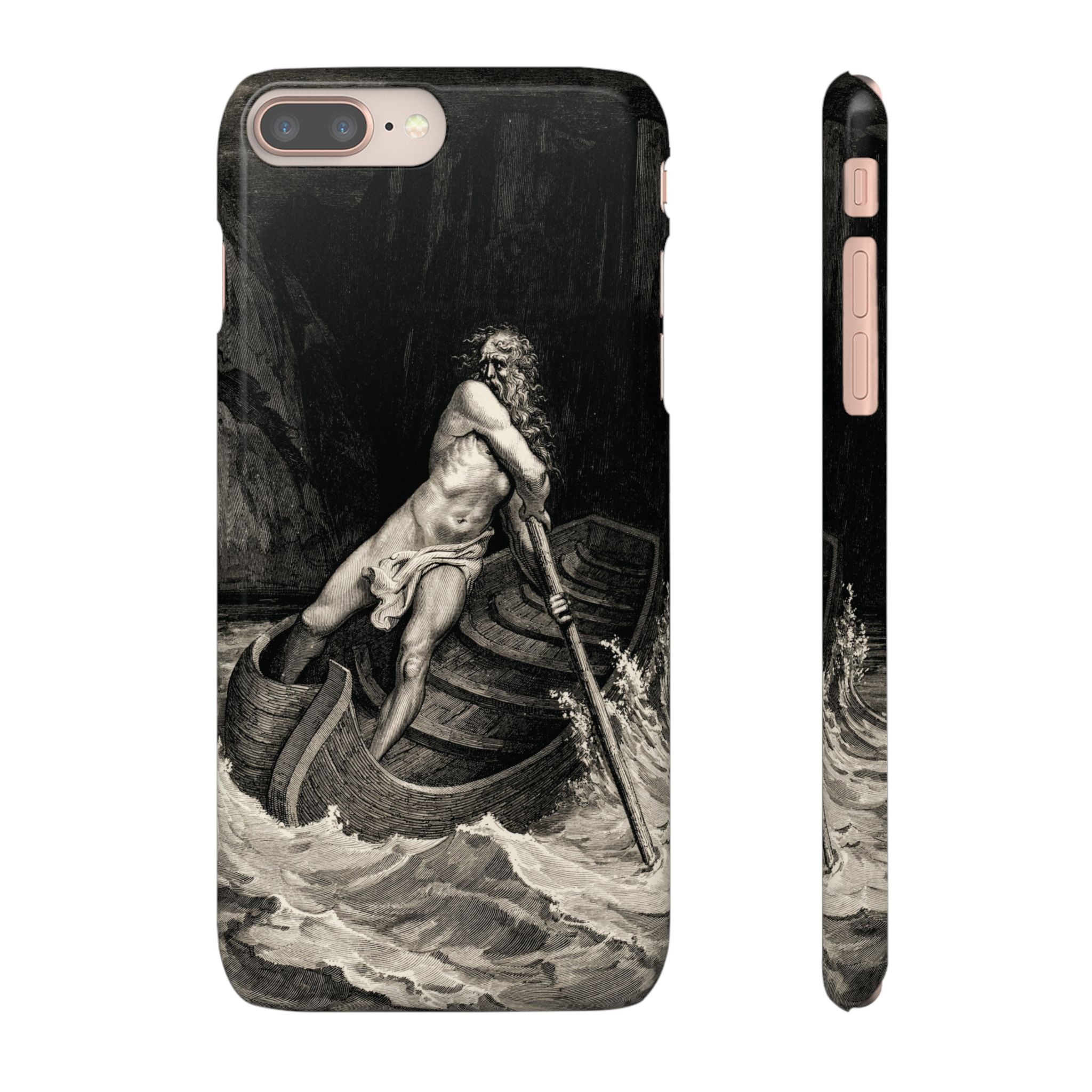 Canto III - Charon by Gustave Doré - iPhone Slim Case