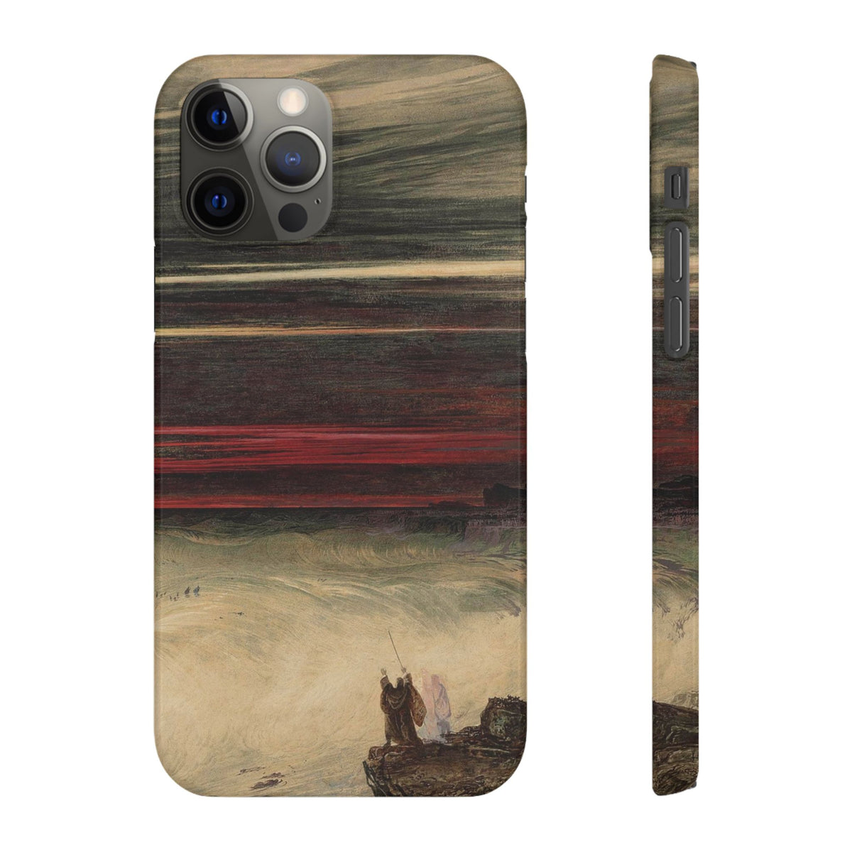 The Destruction of Pharaohs Host by John Martin - iPhone Slim Case