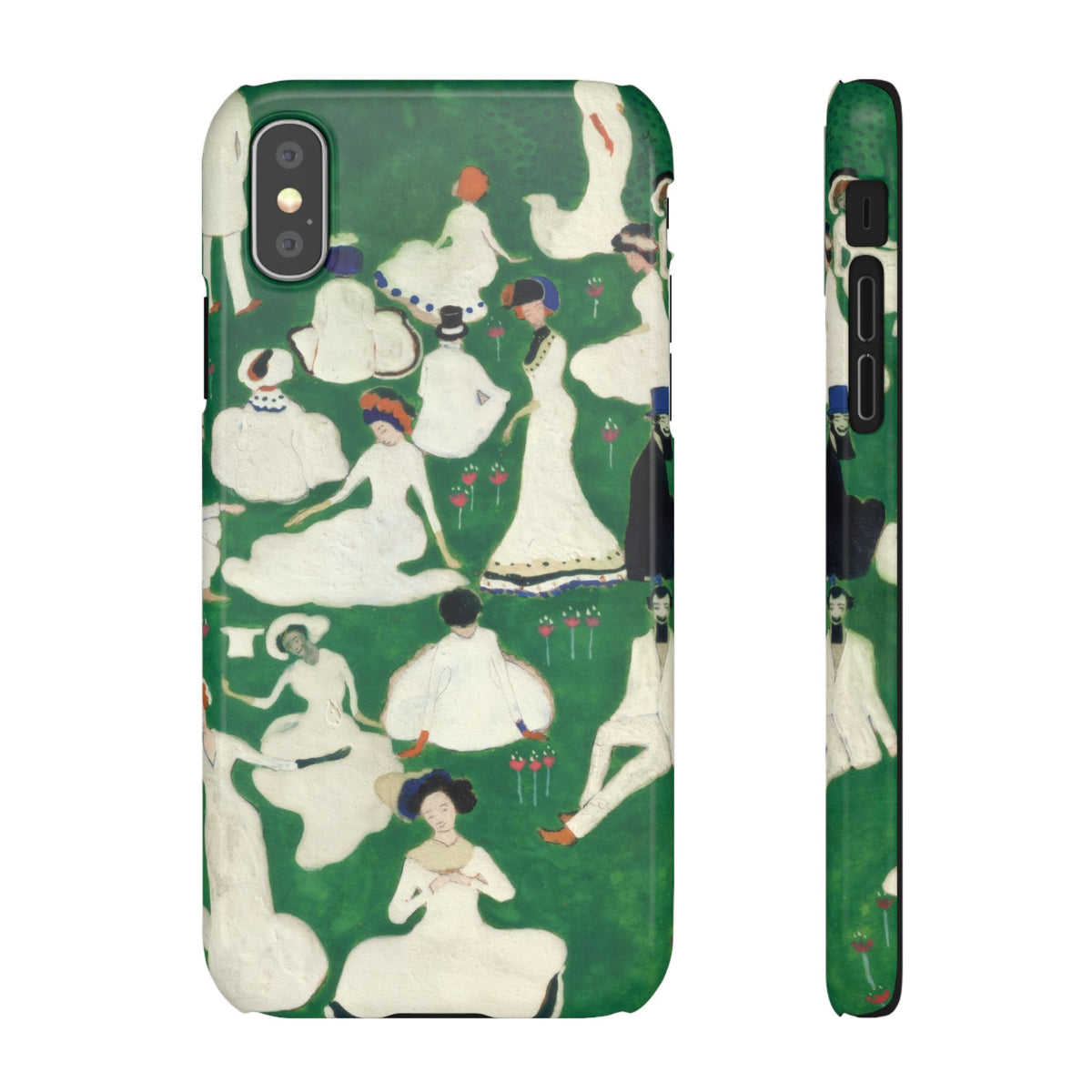 Rest Society in Top Hats by Kazimir Malevich - iPhone Slim Case
