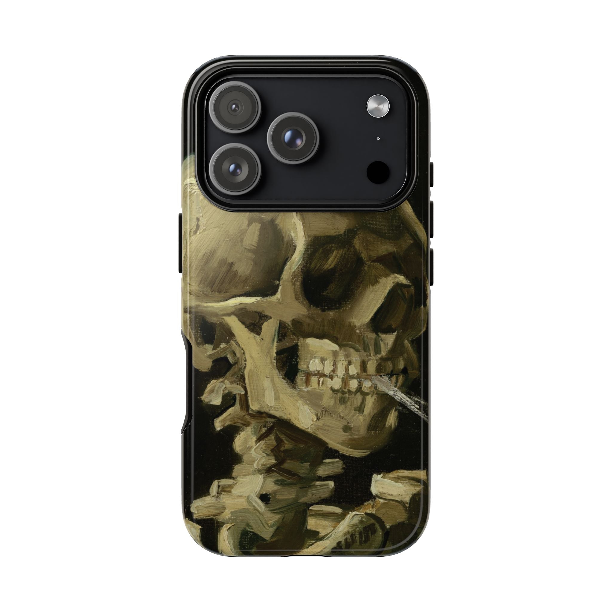 Head of a Skeleton with a Burning Cigarette by Vincent van Gogh - iPhone Tough Case