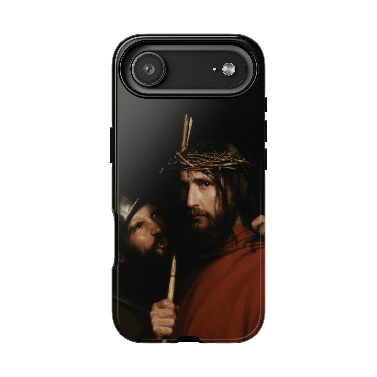 La Derisione di Cristo di Carl Bloch - Custodia Rigida per iPhone