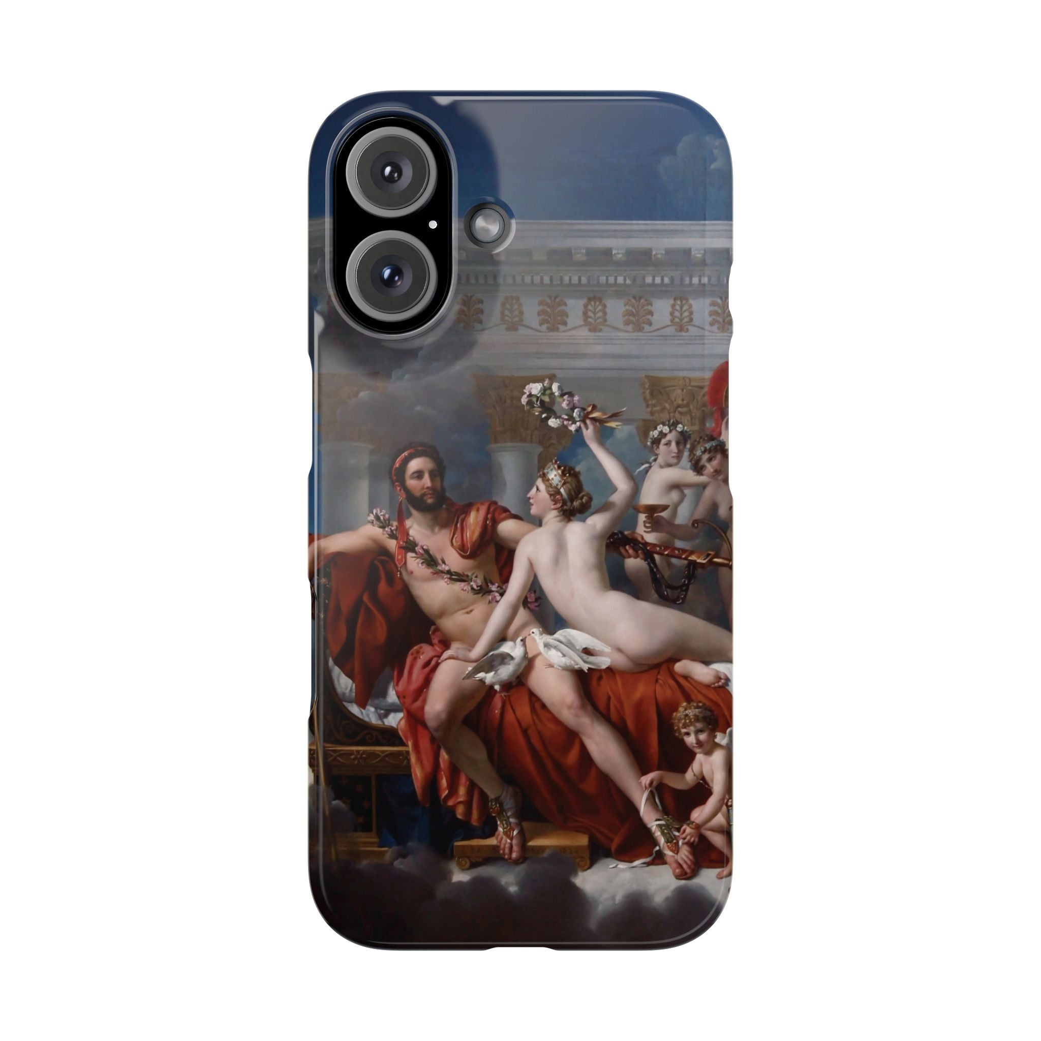 The Death of Marat by Jacques-Louis David - iPhone Slim Case