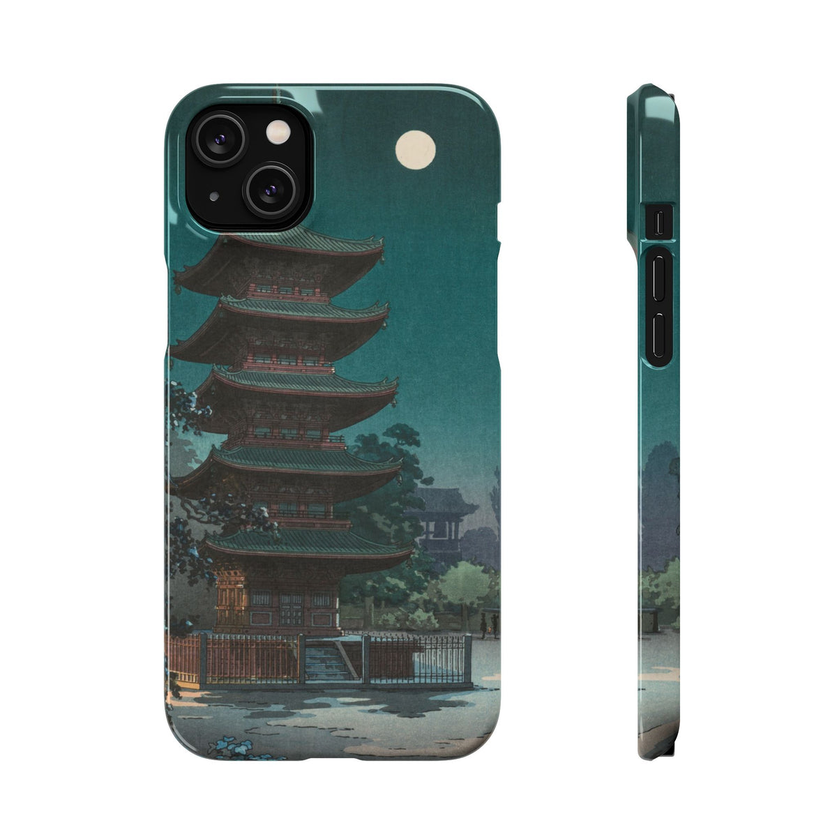 Asakusa Kinryuzan Temple by Tsuchiya Koitsu - iPhone Slim Case