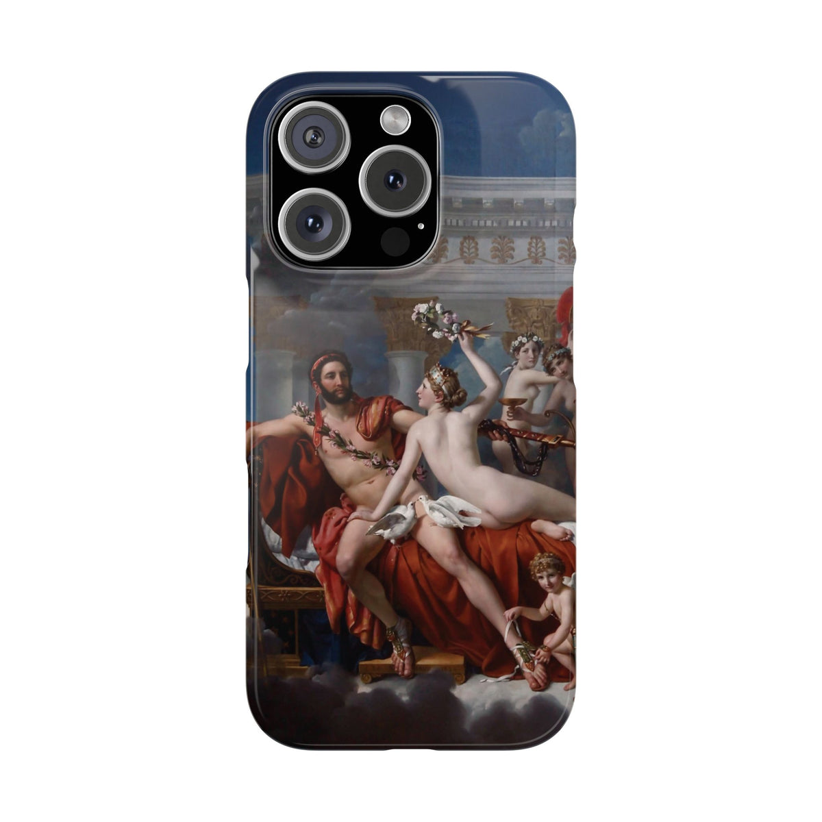 The Death of Marat by Jacques-Louis David - iPhone Slim Case