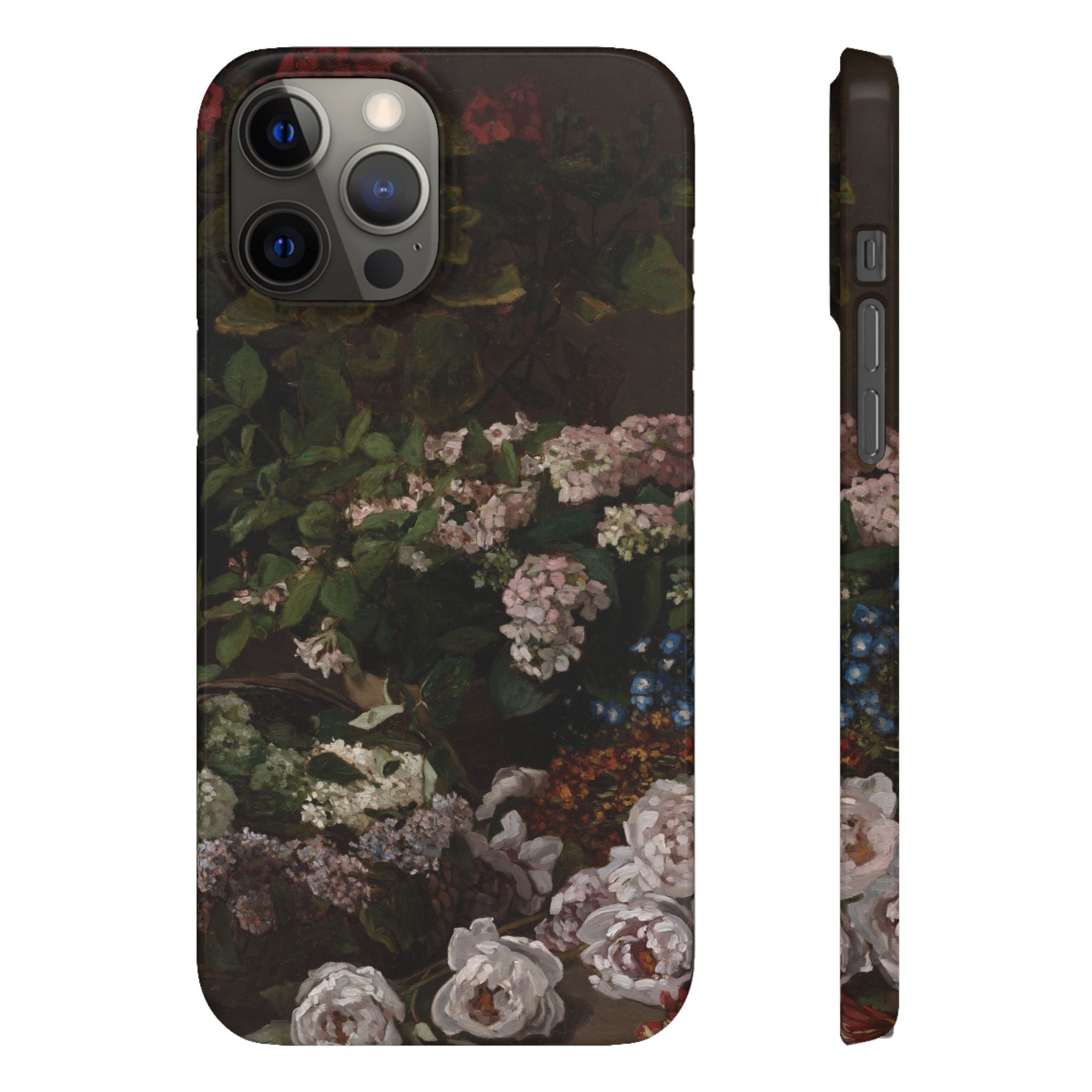 Spring Flowers by Claude Monet - iPhone Slim Case
