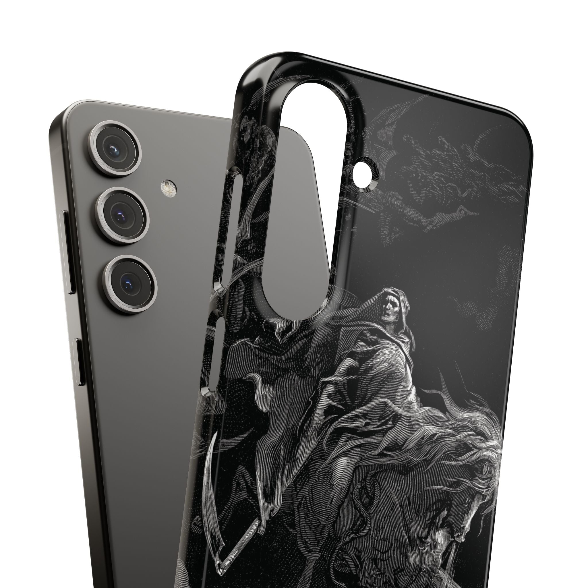 Death on the Pale Horse by Gustave Dore - Samsung Slim Case