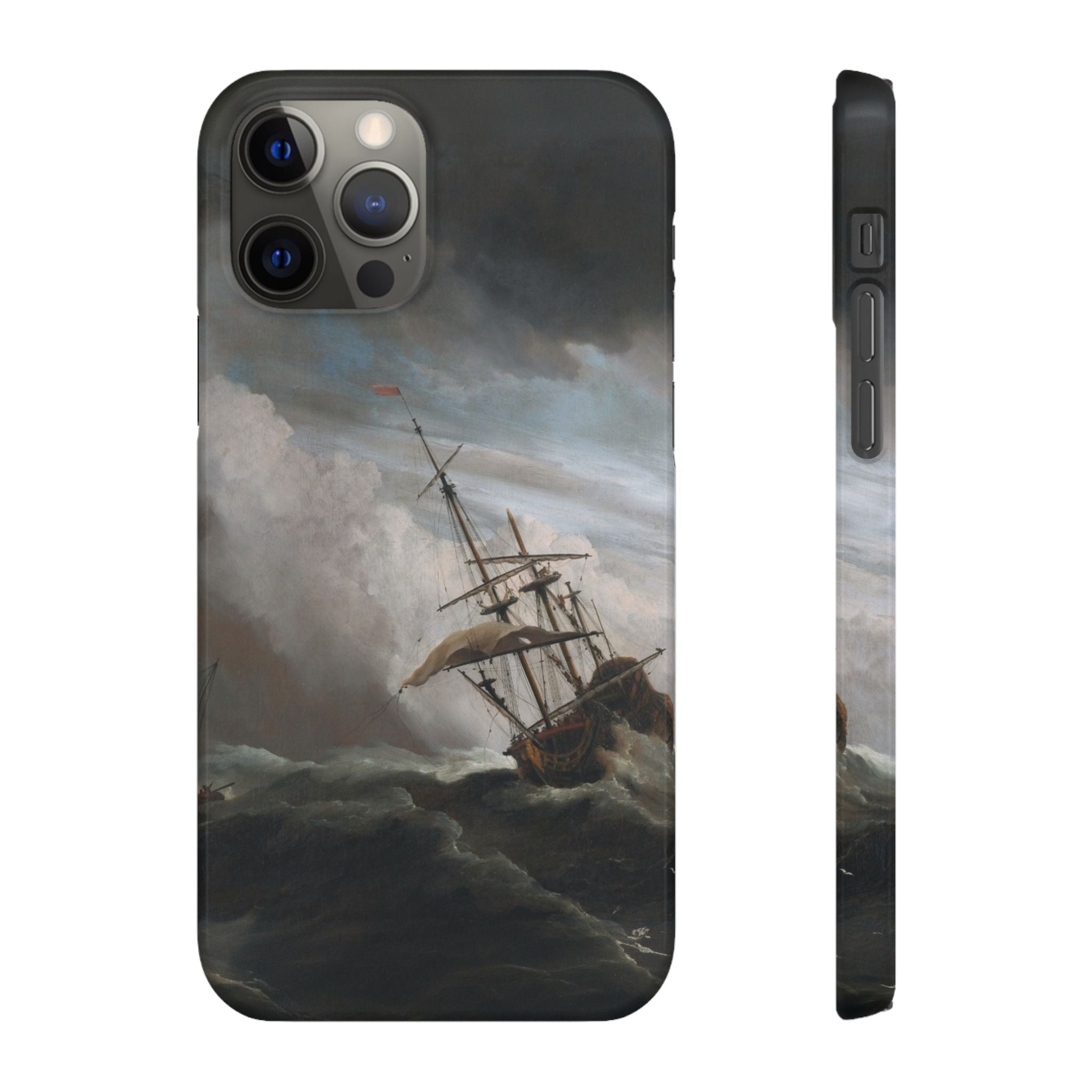 The Gust by Willem van de Velde - iPhone Slim Case