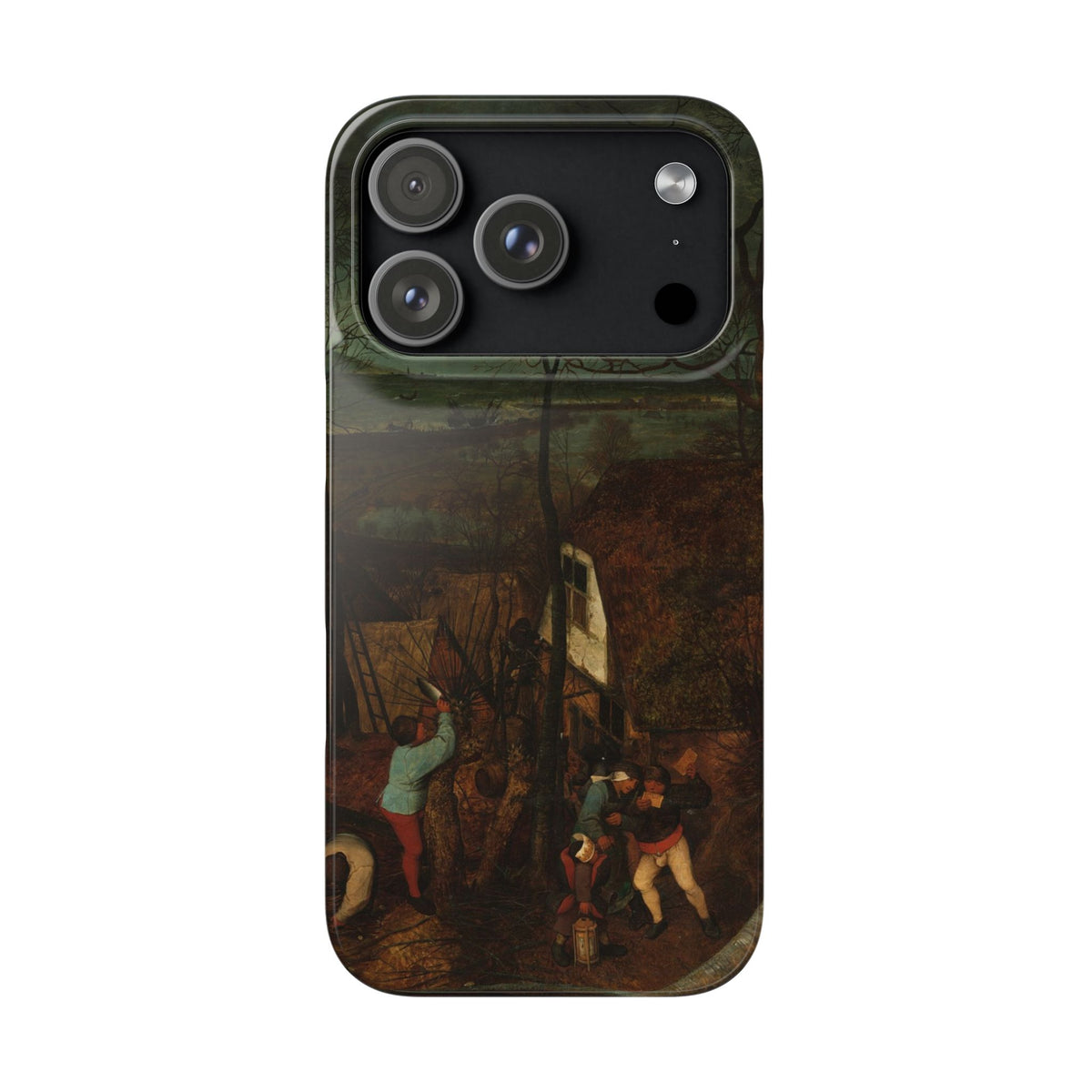 The Gloomy Day by Pieter Bruegel the Elder - iPhone Slim Case