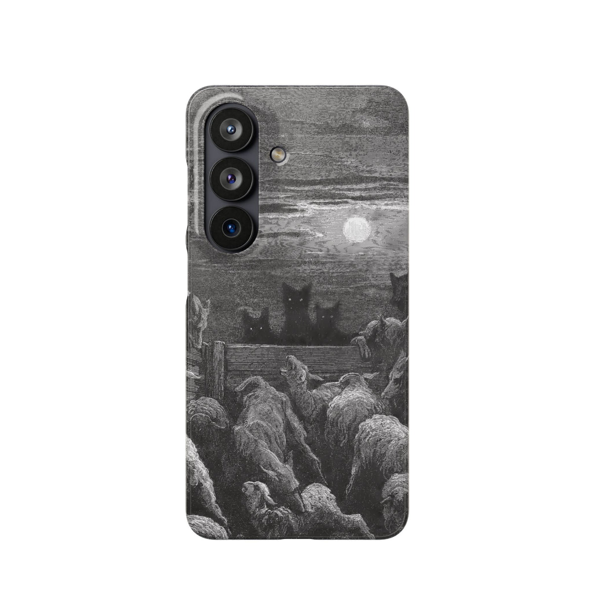 The Wolves and The Sheep by Gustave Dore - Samsung Slim Case