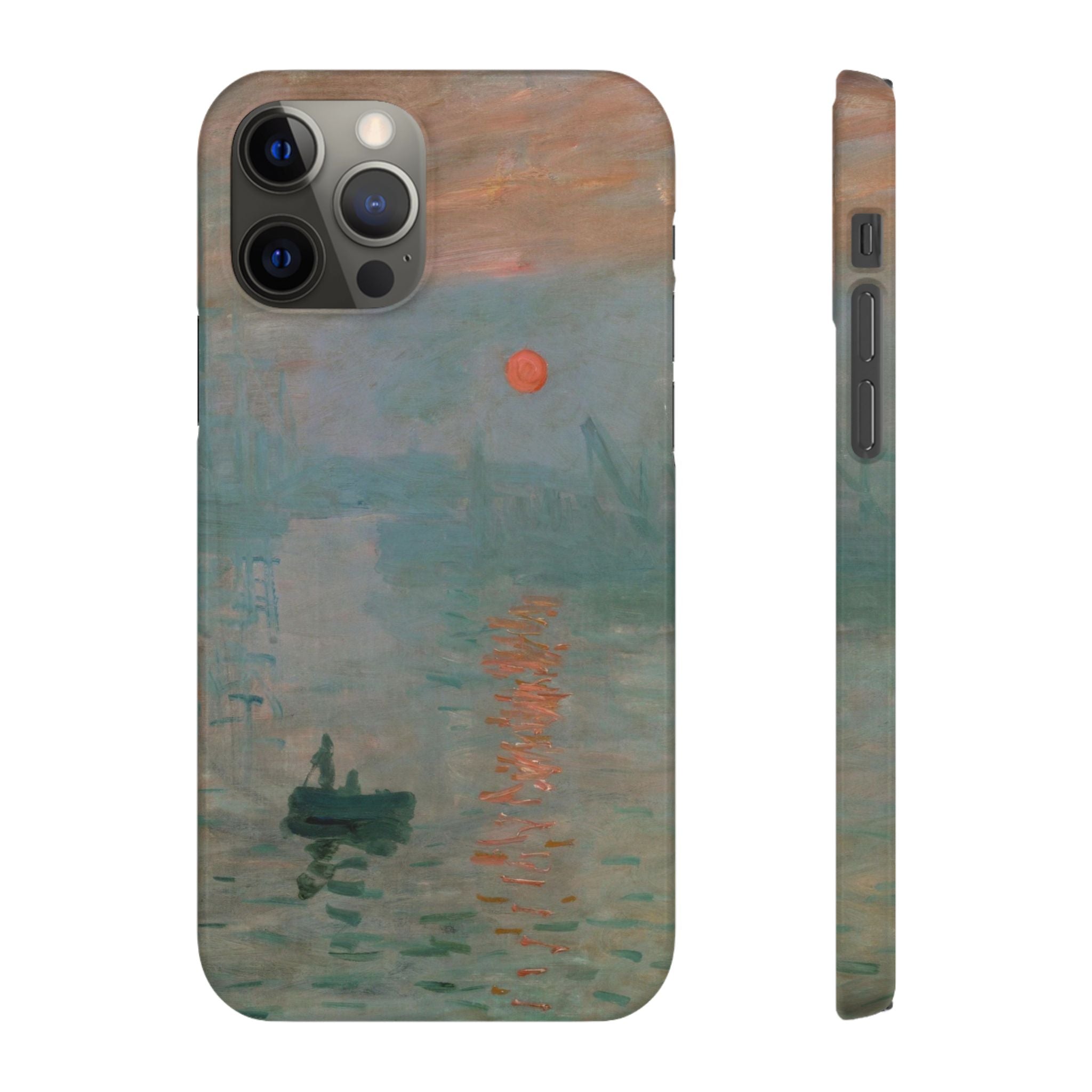 Impression, Sunrise by Claude Monet - iPhone Slim Case