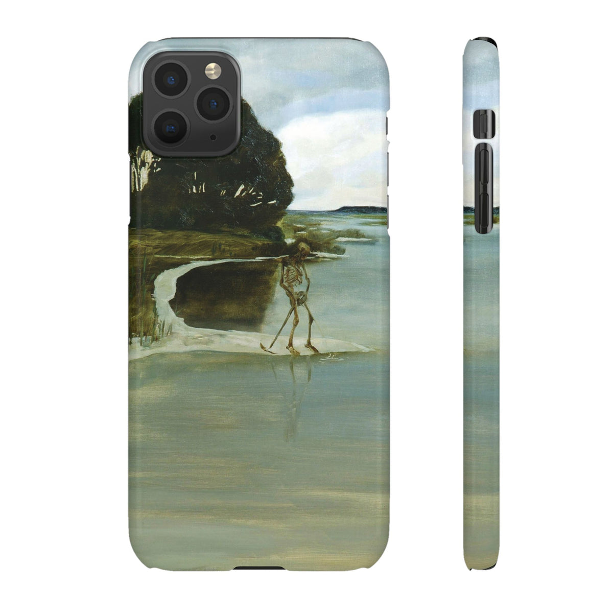Death Peeing by Max Klinger - iPhone Slim Case