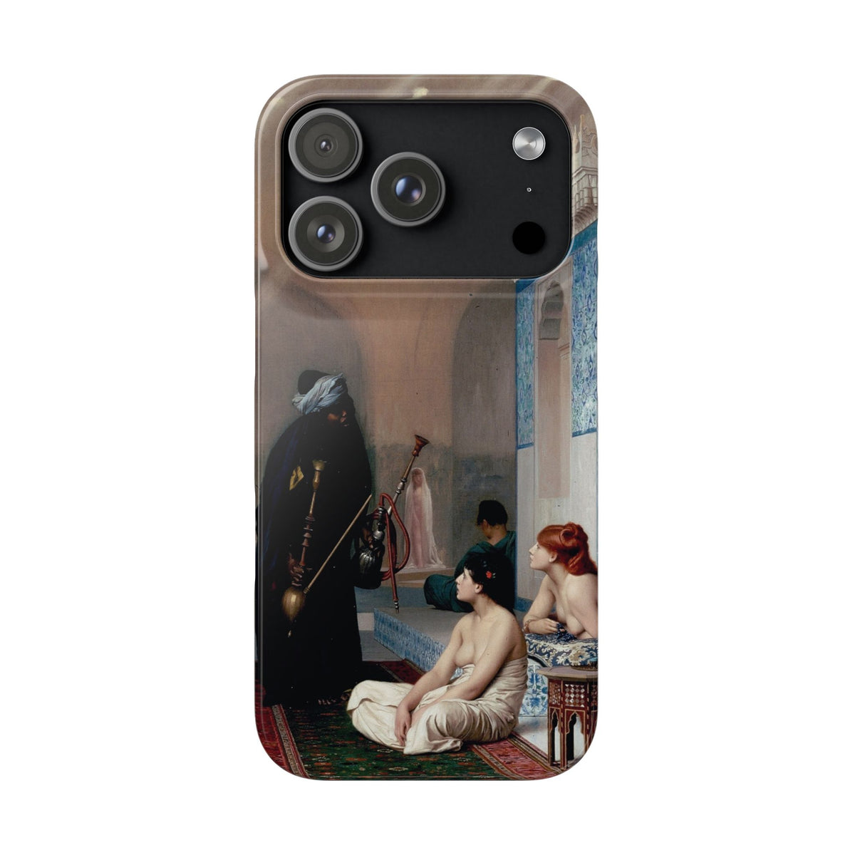 Pool in a Harem by Jean-Leon Gerome - iPhone Slim Case