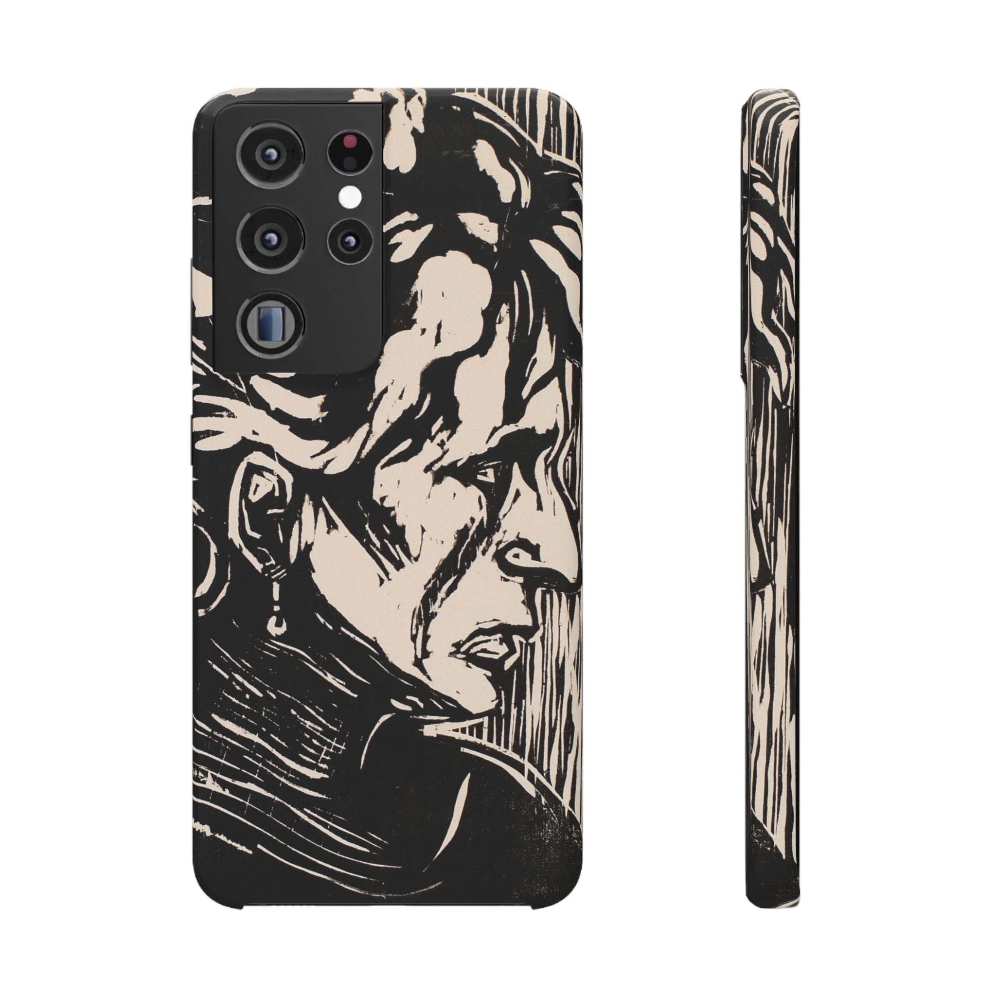Portrait of an Elderly Lady by Edvard Munch - Samsung Slim Case