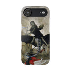 The Plague by Arnold Böcklin - iPhone Slim Case