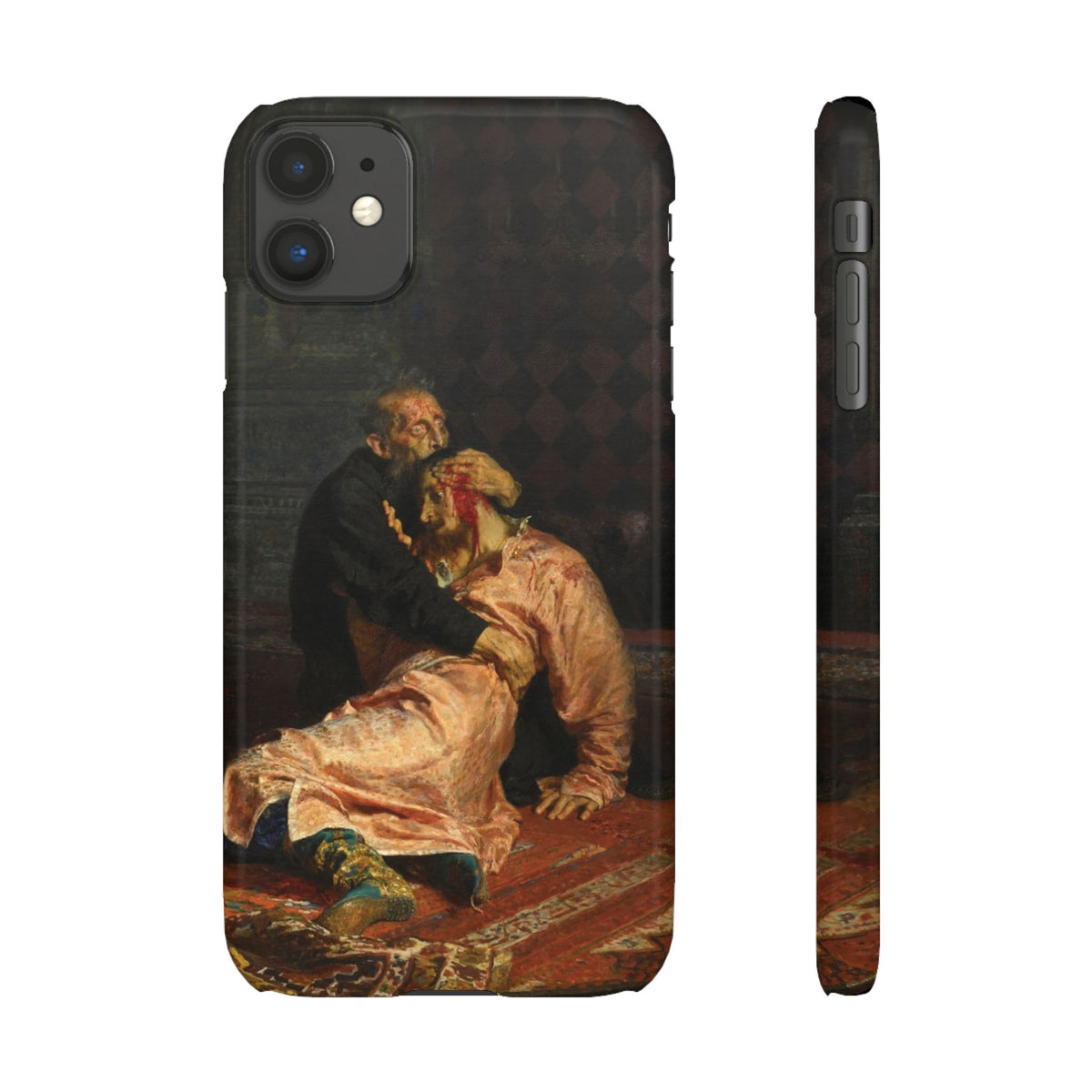 Ivan the Terrible and His Son by Ilya Repin - iPhone Slim Case