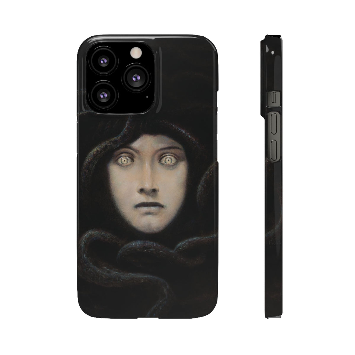 Head of Medusa by Franz von Stuck - iPhone Slim Case
