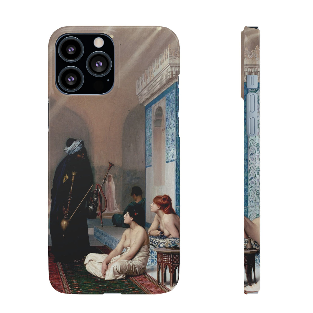 Pool in a Harem by Jean-Leon Gerome - iPhone Slim Case