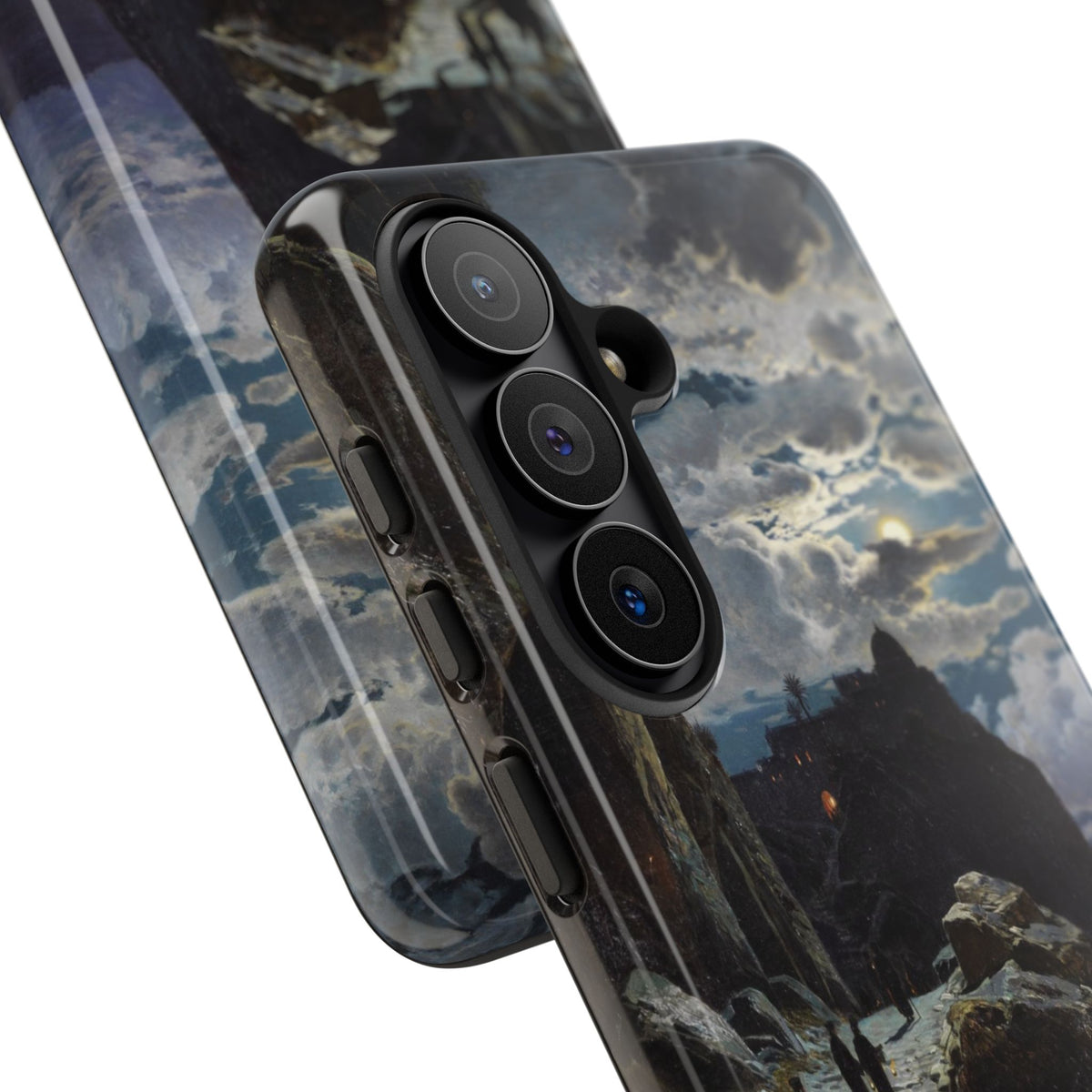 Processione di monaci sul Monte Athos di Hermann Corrodi - Cover resistente Samsung