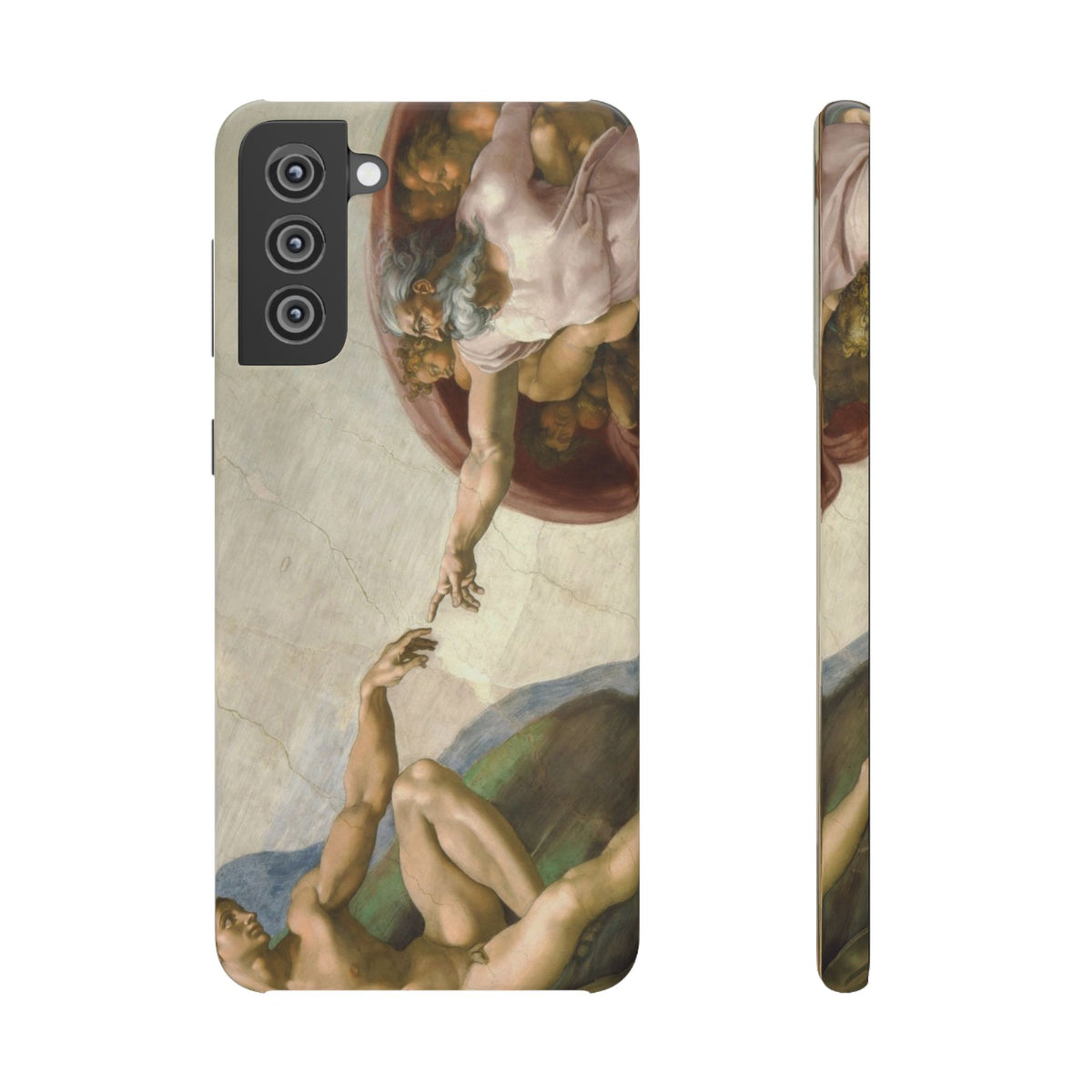 Creation of Adam by Michelangelo - Samsung Slim Case