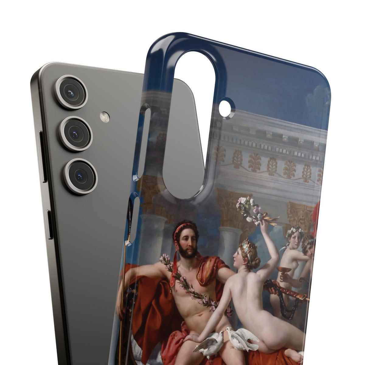 The Death of Marat by Jacques-Louis David - Samsung Slim Case