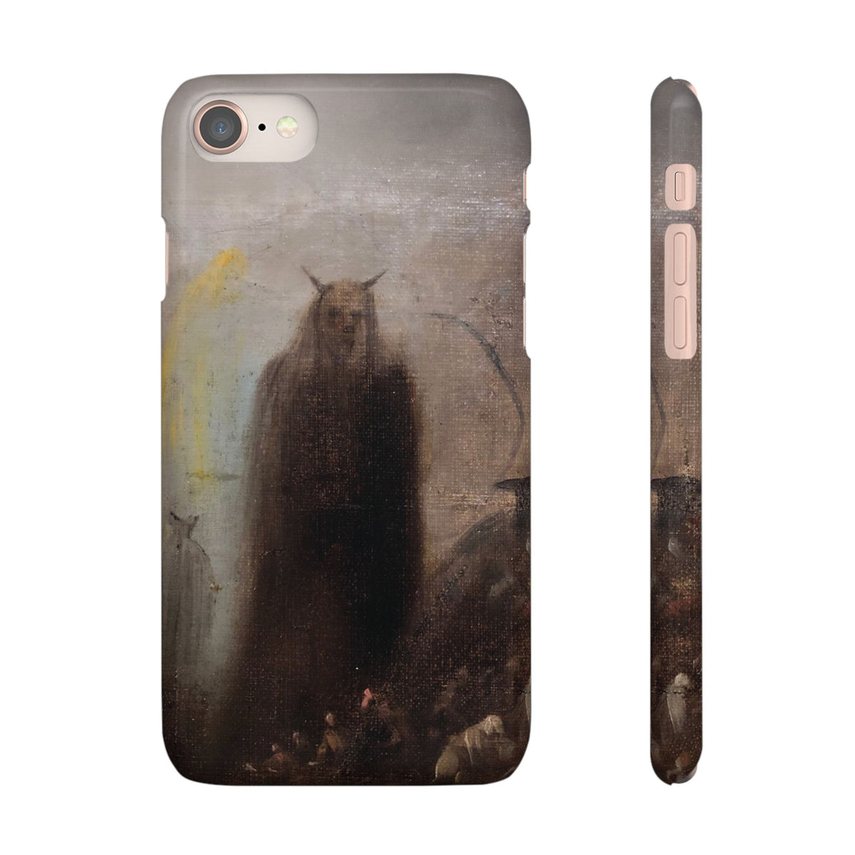 Ghostly Vision by Francisco Goya - iPhone Slim Case