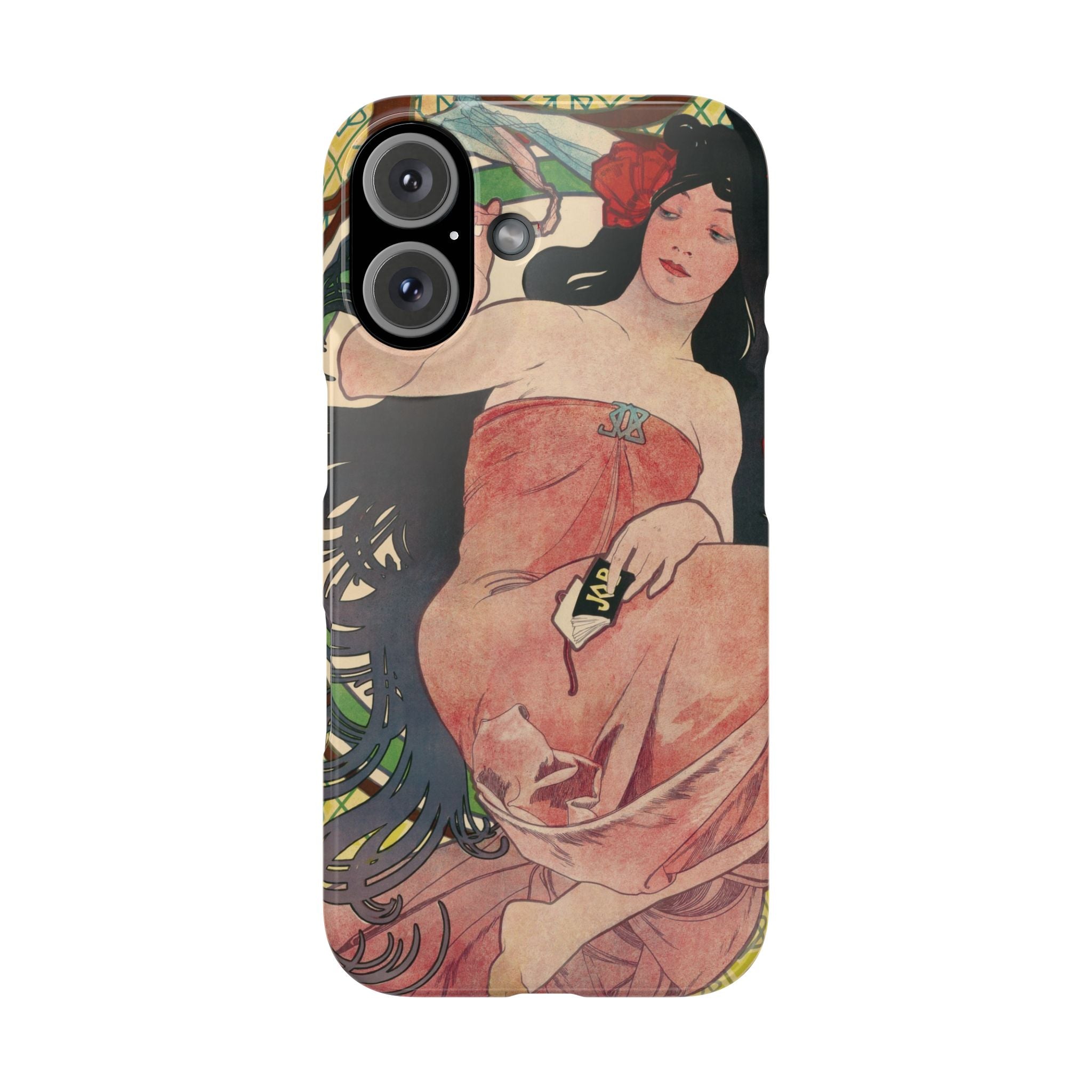 JOB by Alphonse Mucha - iPhone Slim Case