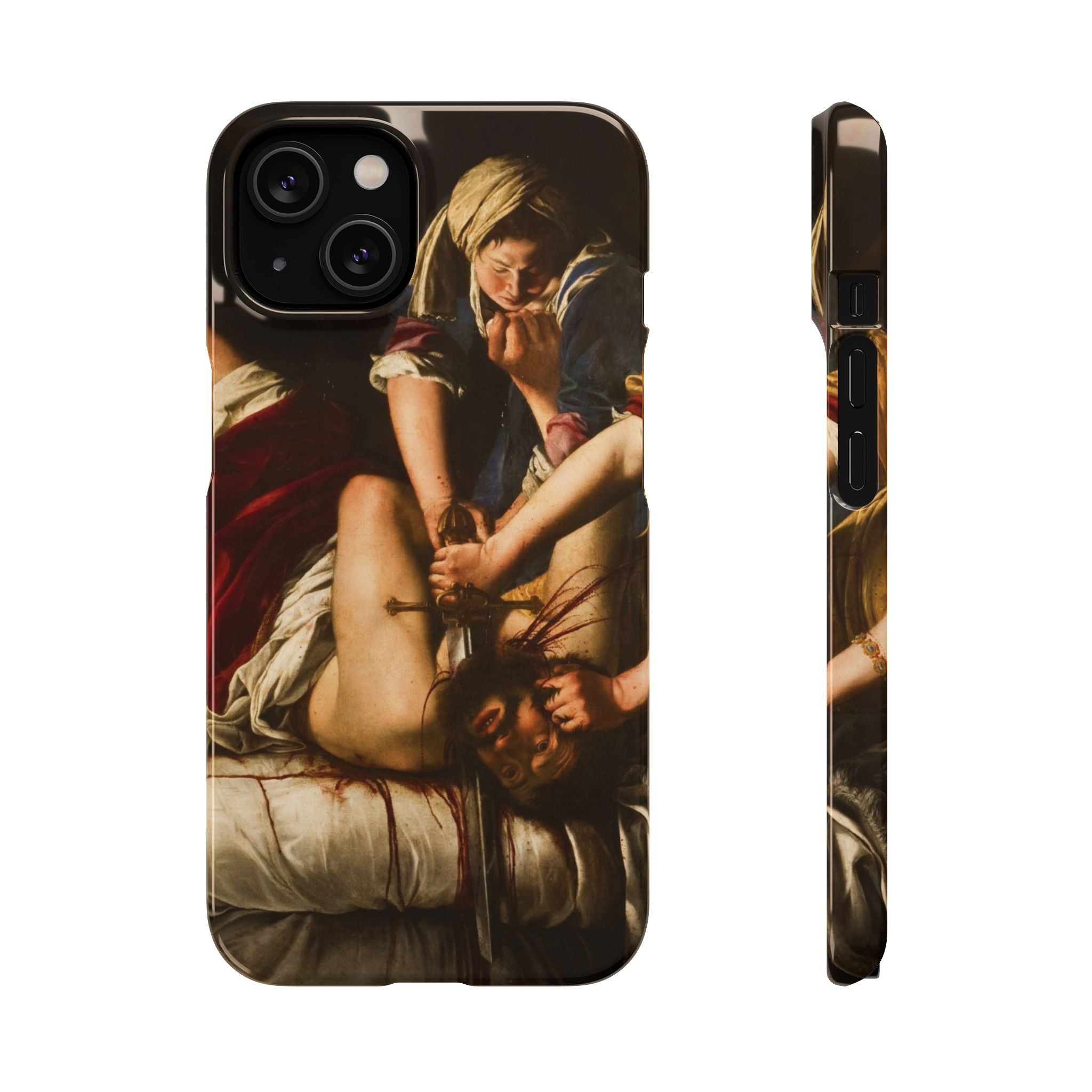 Judith Slaying Holofernes by Artemisia Gentileschi - iPhone Slim Case