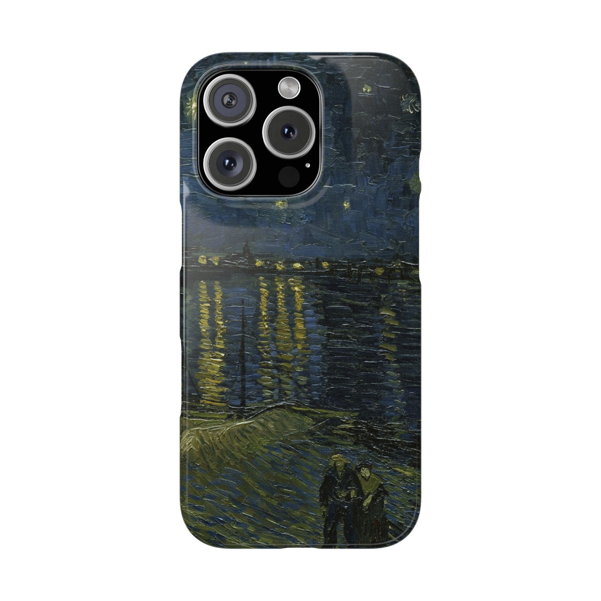 Starry Night  Over the Rhône by Van Gogh - iPhone Slim Case