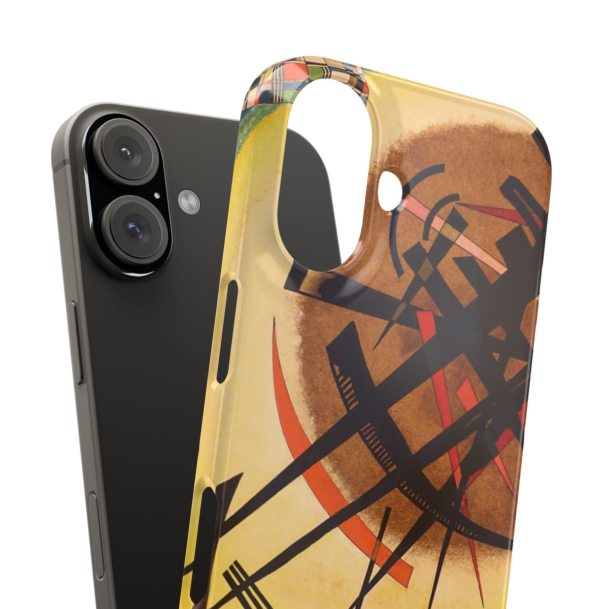 In the Bright Oval by Vasily Kandinsky - iPhone Slim Case