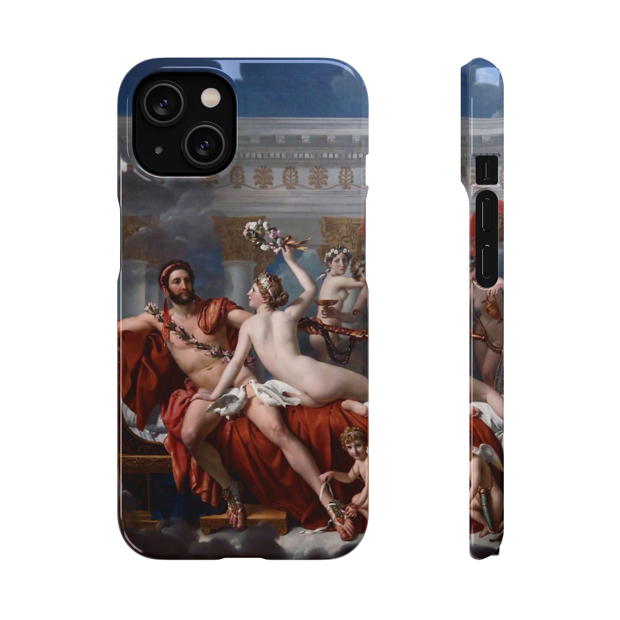The Death of Marat by Jacques-Louis David - iPhone Slim Case