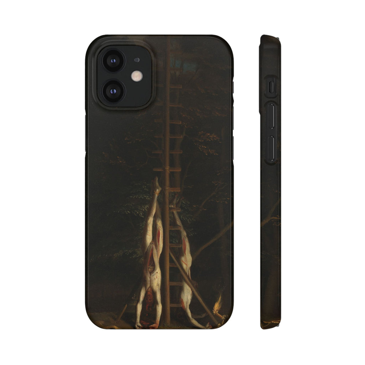 The Corpses of the De Witt Brothers by Jan de Baen - iPhone Slim Case
