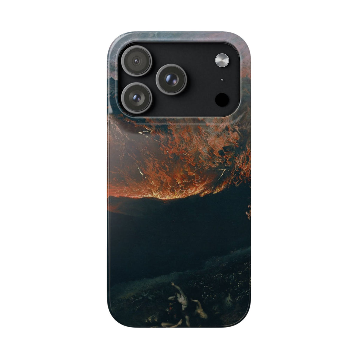 The Great Day of His Wrath by John Martin - iPhone Slim Case