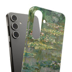 Le Bassin des Nymphéas by Claude Monet - Samsung Slim Case